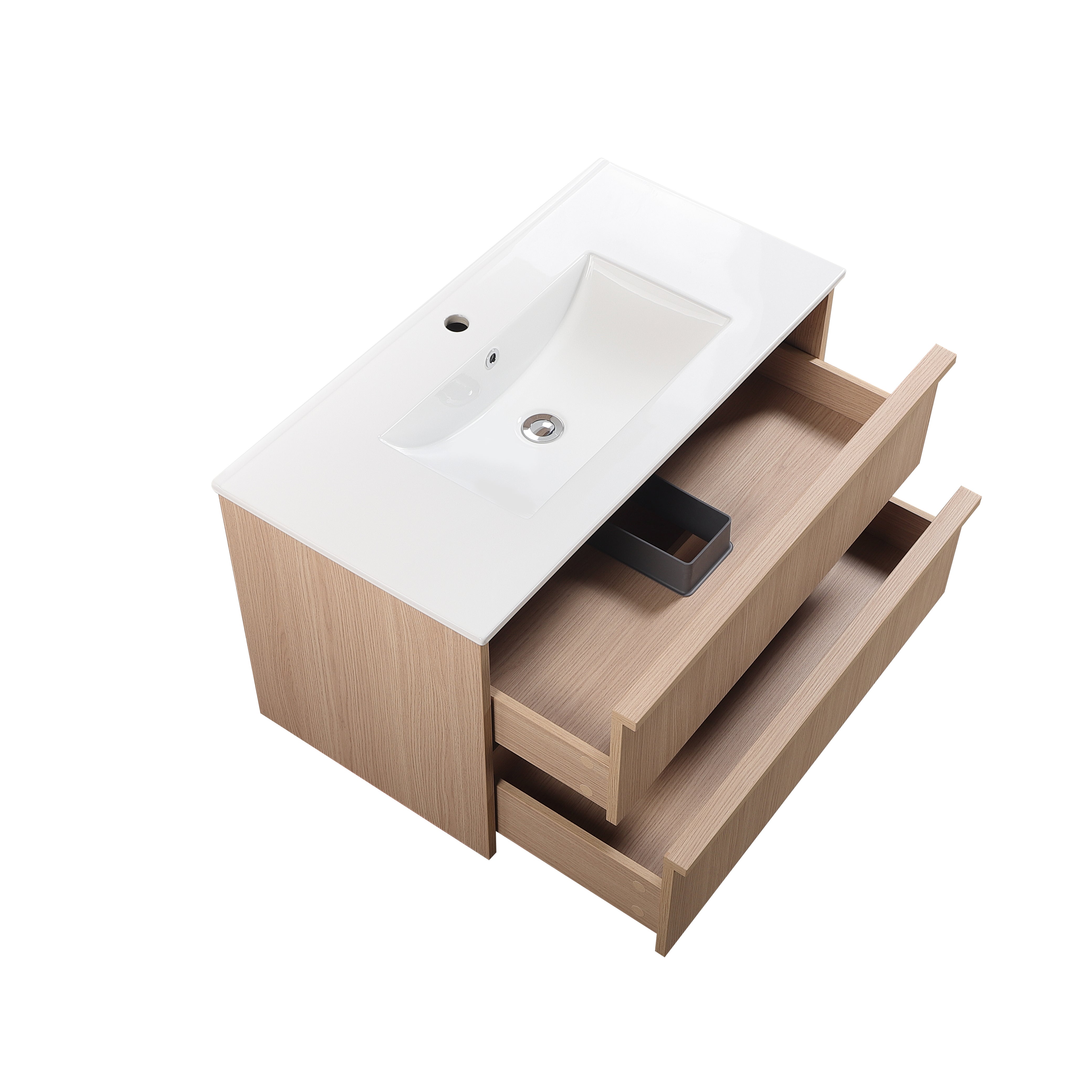Lukka Ridgewood Modern All-Drawer 900mm Wall Hung Vanity Cabinet