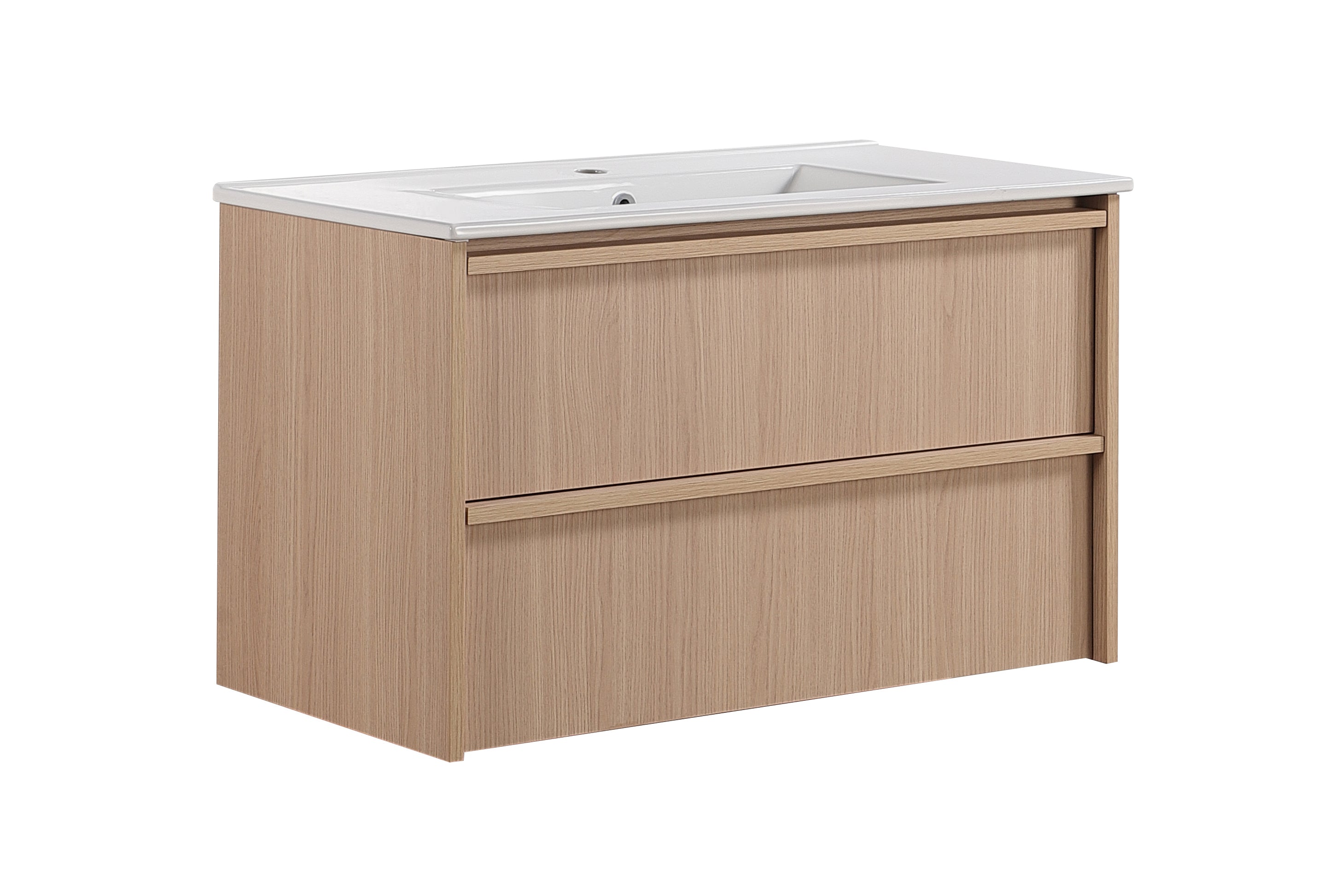 Lukka Ridgewood Modern All-Drawer 900mm Wall Hung Vanity Cabinet