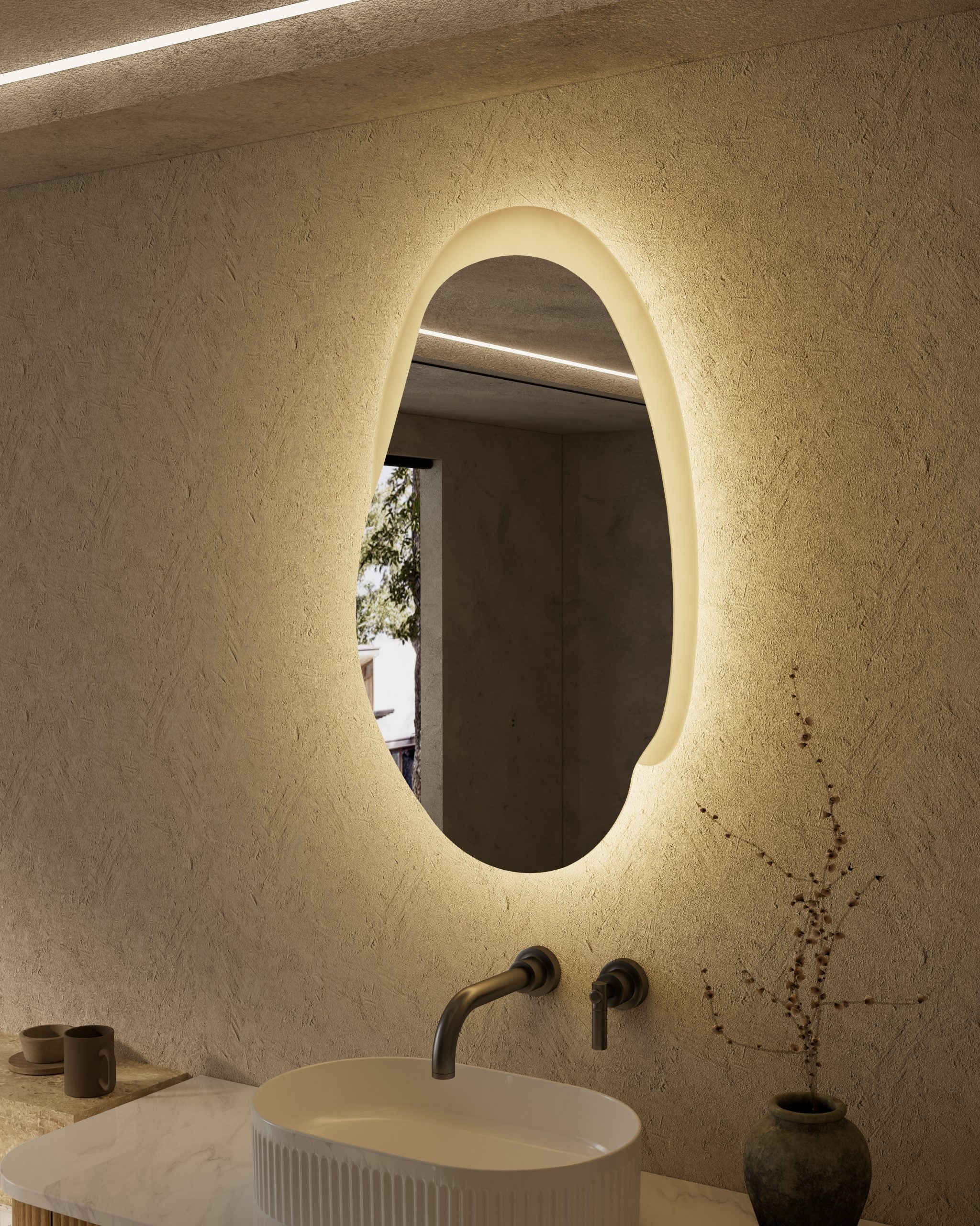 Aulic Evanston 530mm LED Mirror