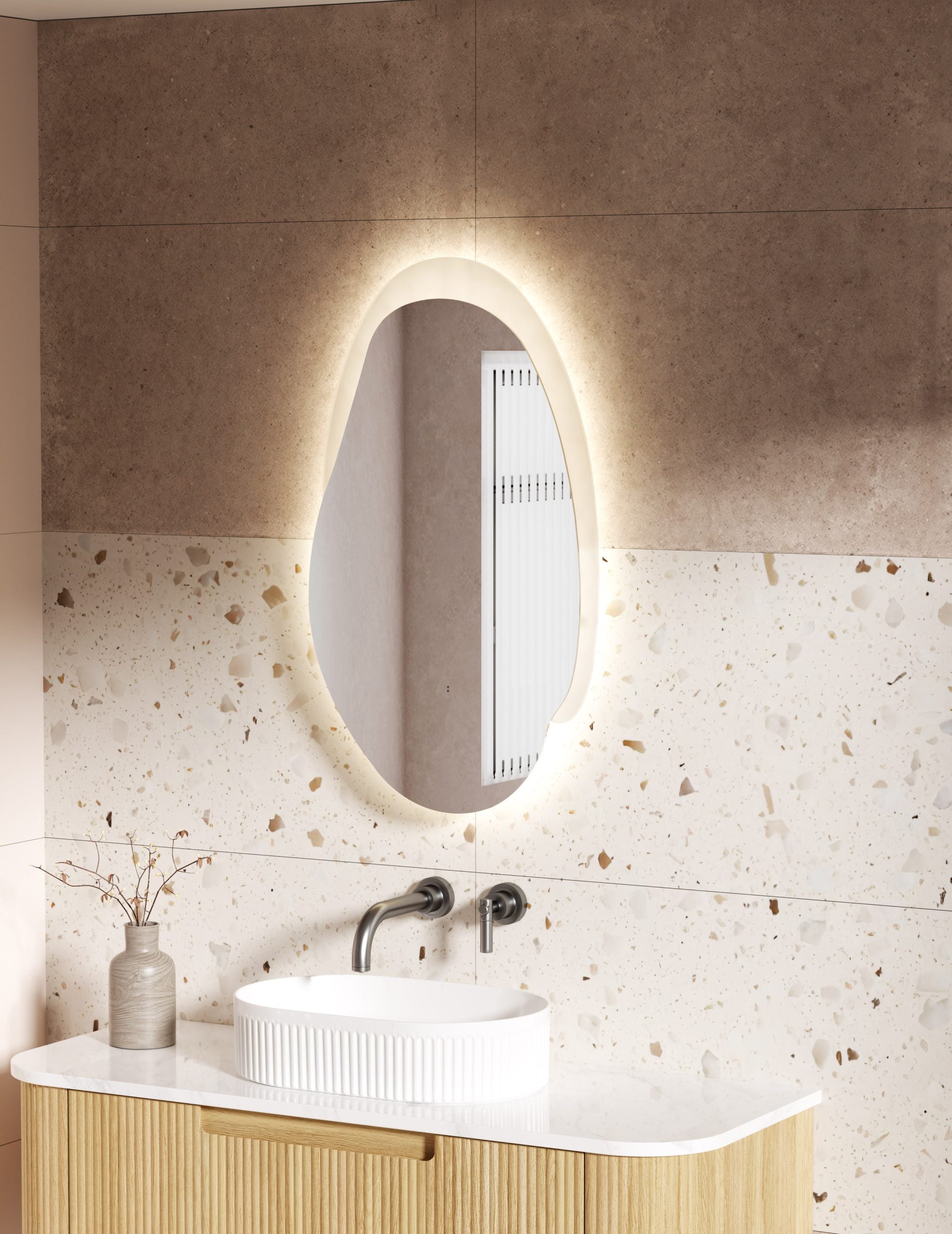 Aulic Evanston 530mm LED Mirror