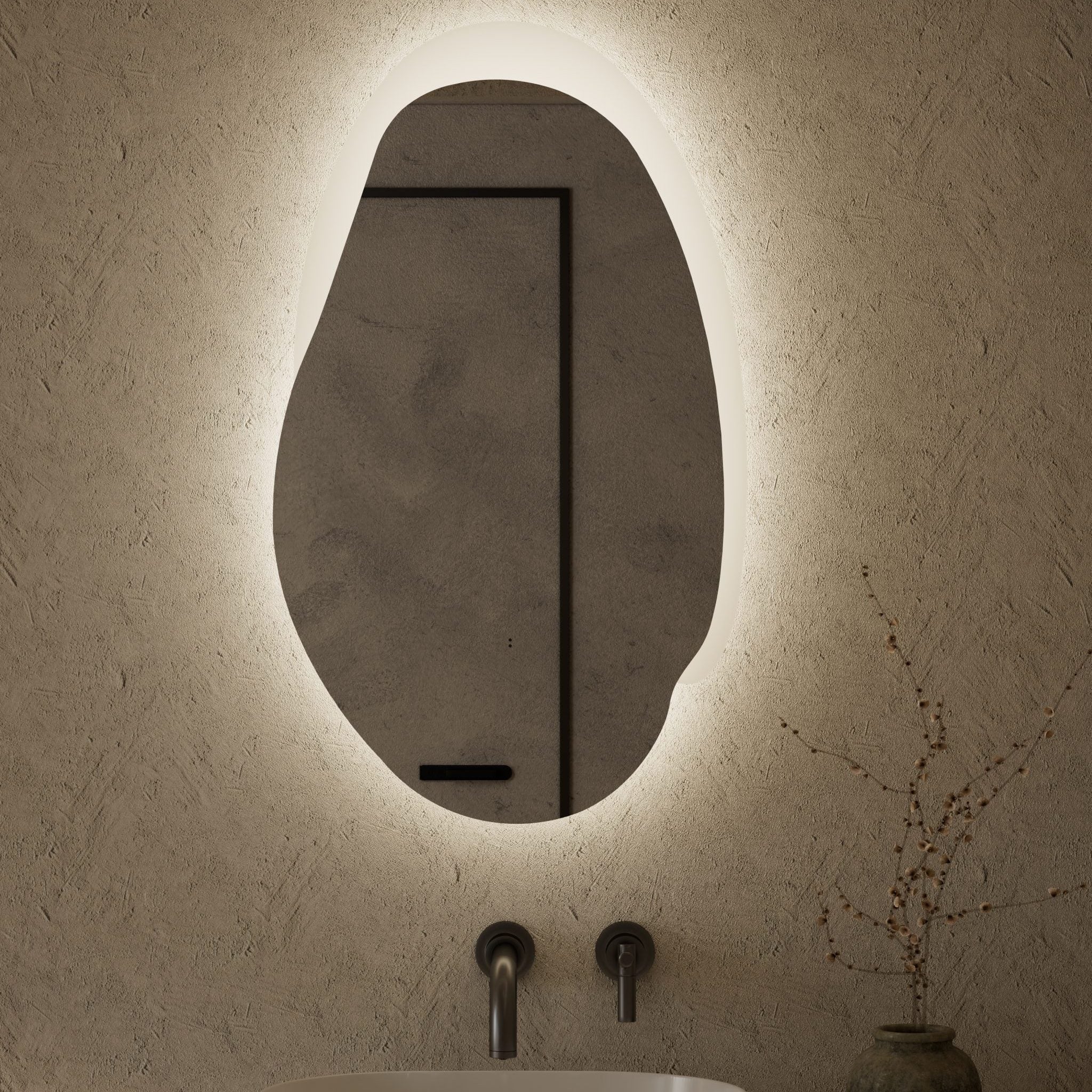 Aulic Evanston 530mm LED Mirror