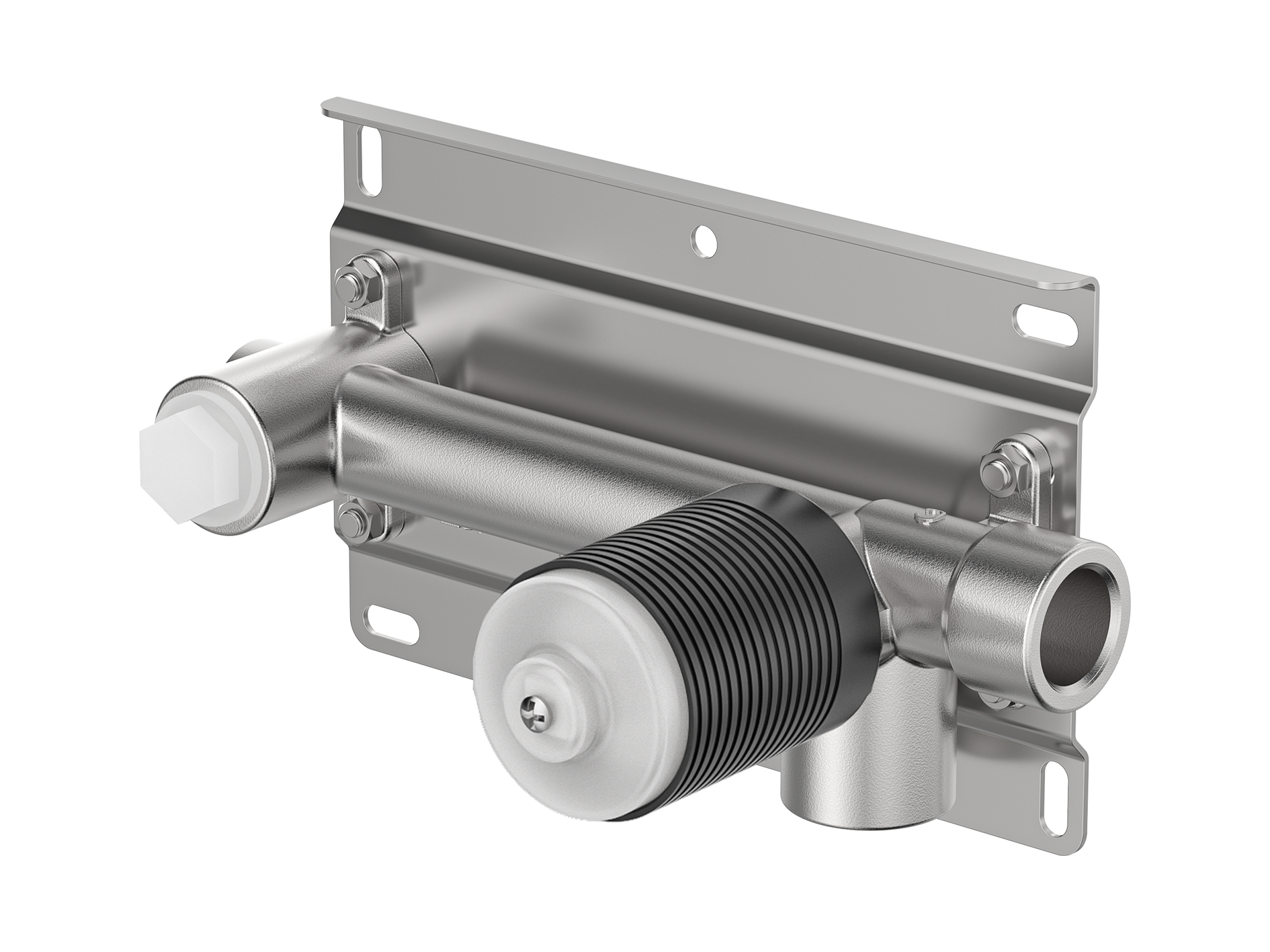 Lushh Sequoia Wall Basin/Bath Mixer Square Plate LS-SQ-305S