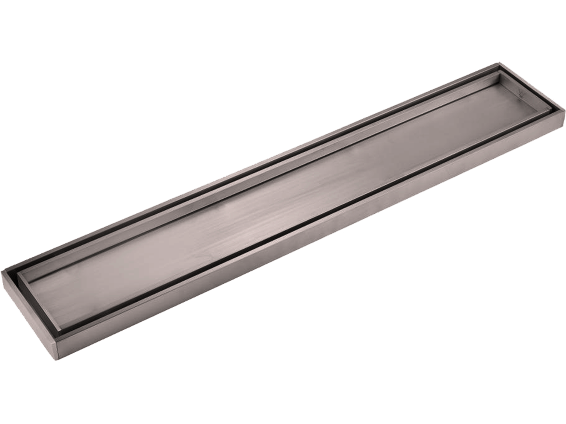 Lushh Custom SS316 Tile Insert Linear Floor Grate VII LS-316CUSTOM-V2