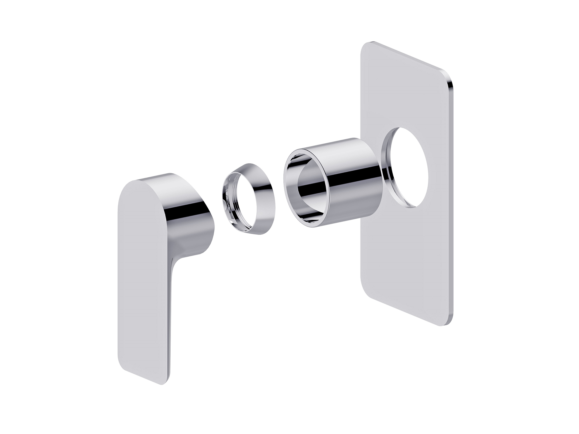 Lushh Ash Wall Shower/Bath Mixer LS-AH-303