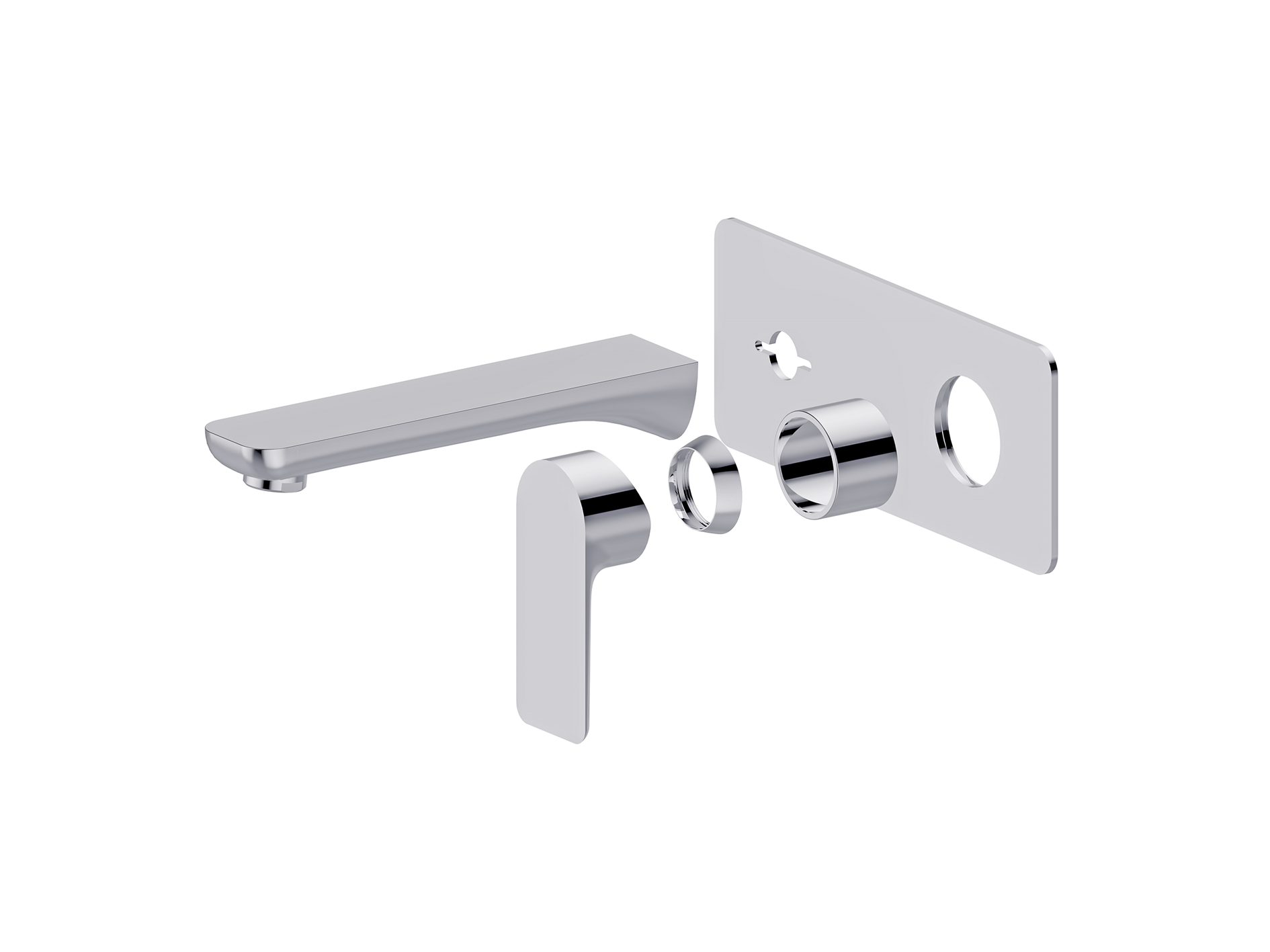 Lushh Ash Wall Basin/Bath Mixer LS-AH-305