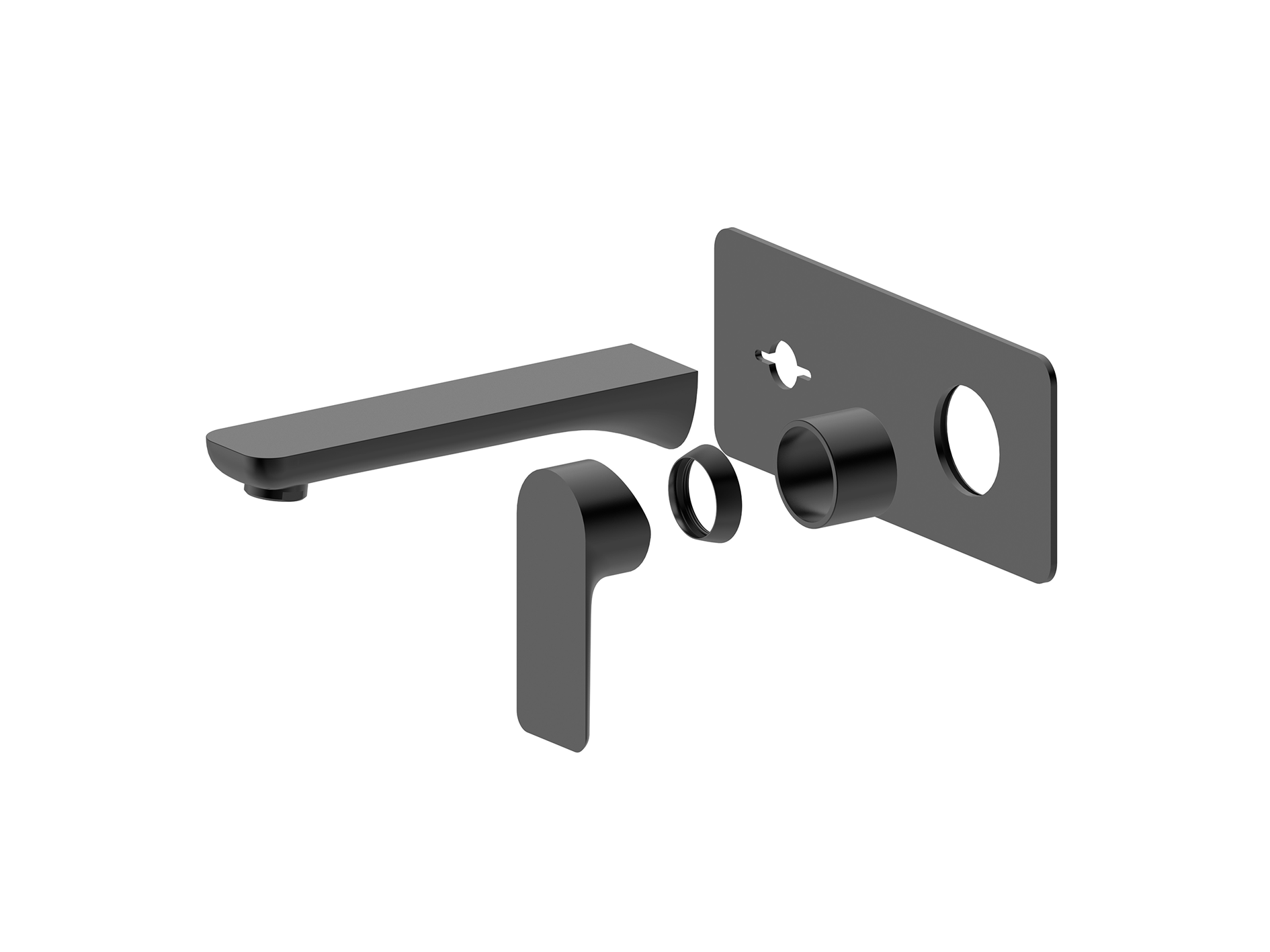 Lushh Ash Wall Basin/Bath Mixer LS-AH-305
