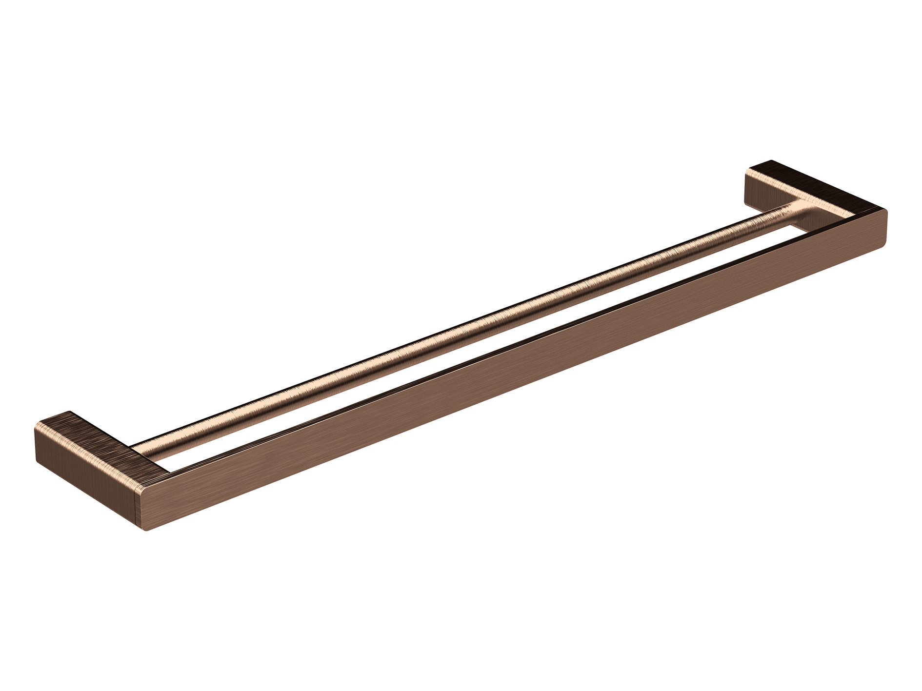 Lushh Aspen Double Towel Rail 800mm LS-AP-080D