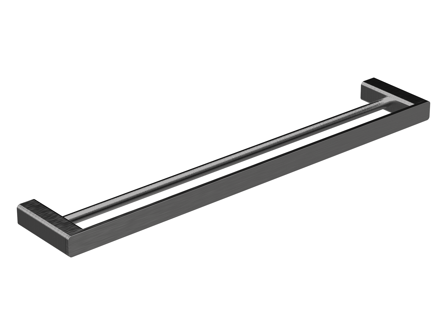Lushh Aspen Double Towel Rail 800mm LS-AP-080D
