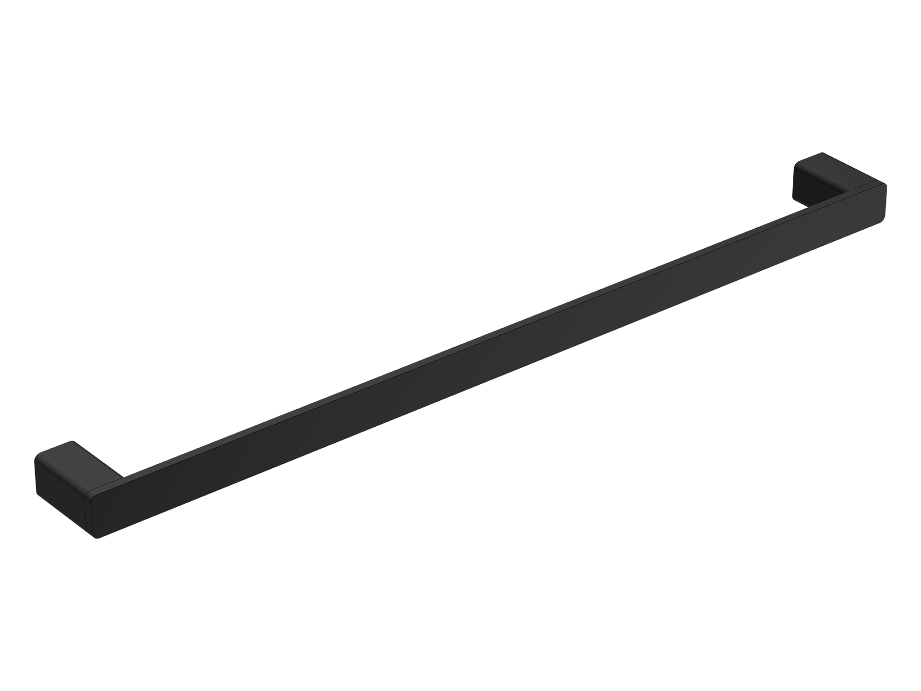 Lushh Aspen Single Towel Rail 800mm LS-AP-080S
