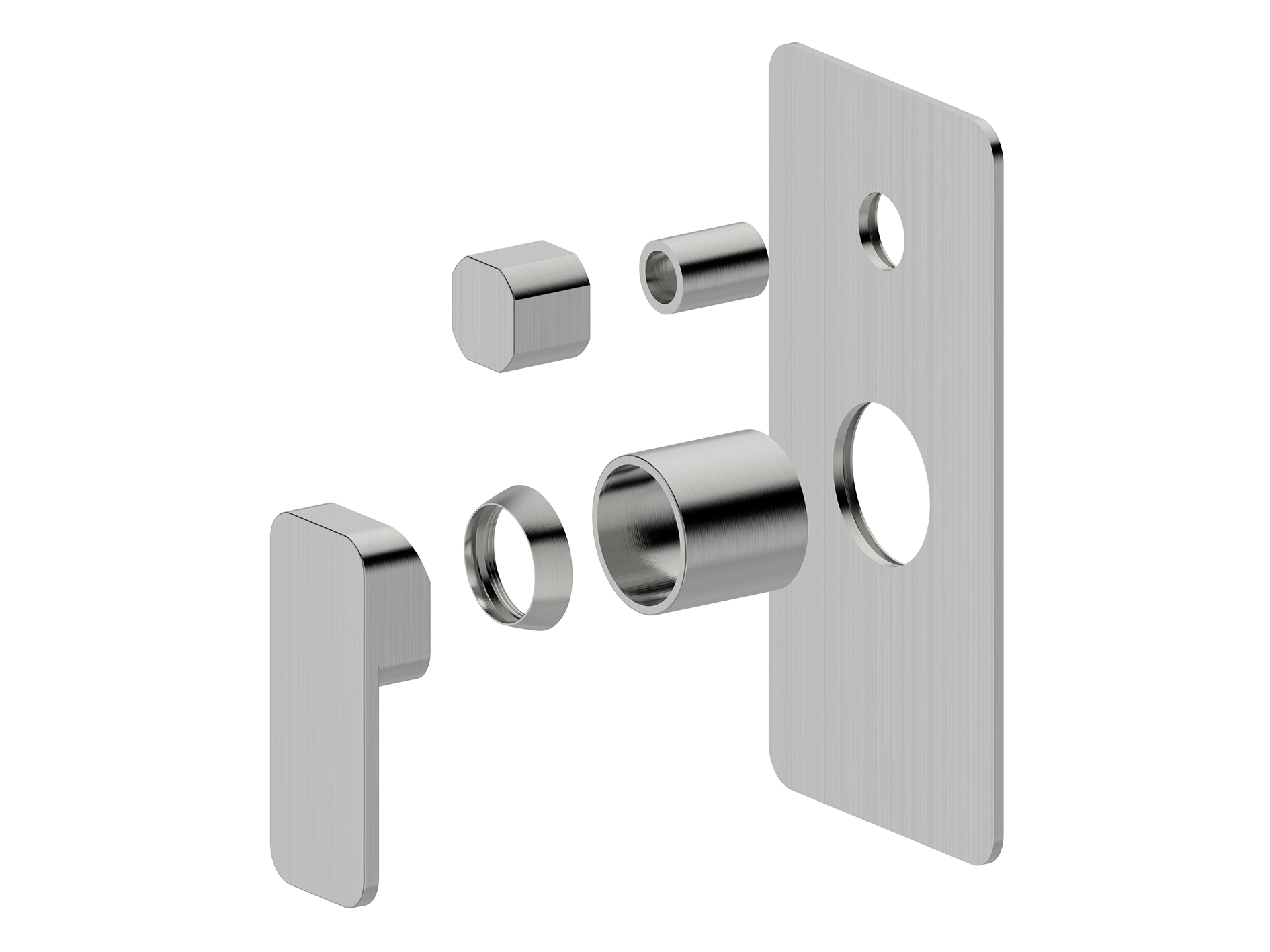 Lushh Aspen Wall Shower/Bath Diverter Mixer LS-AP-304