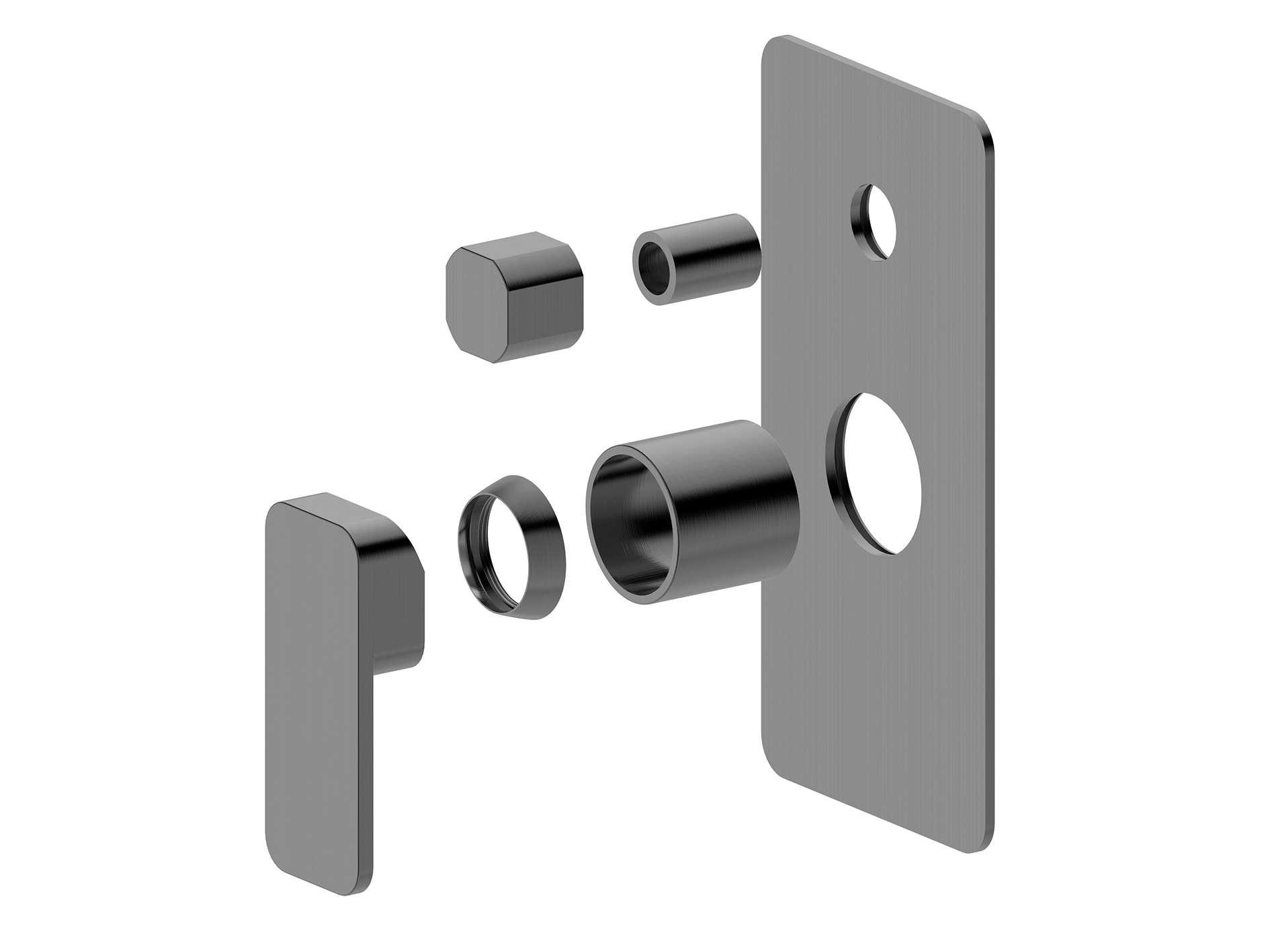 Lushh Aspen Wall Shower/Bath Diverter Mixer LS-AP-304
