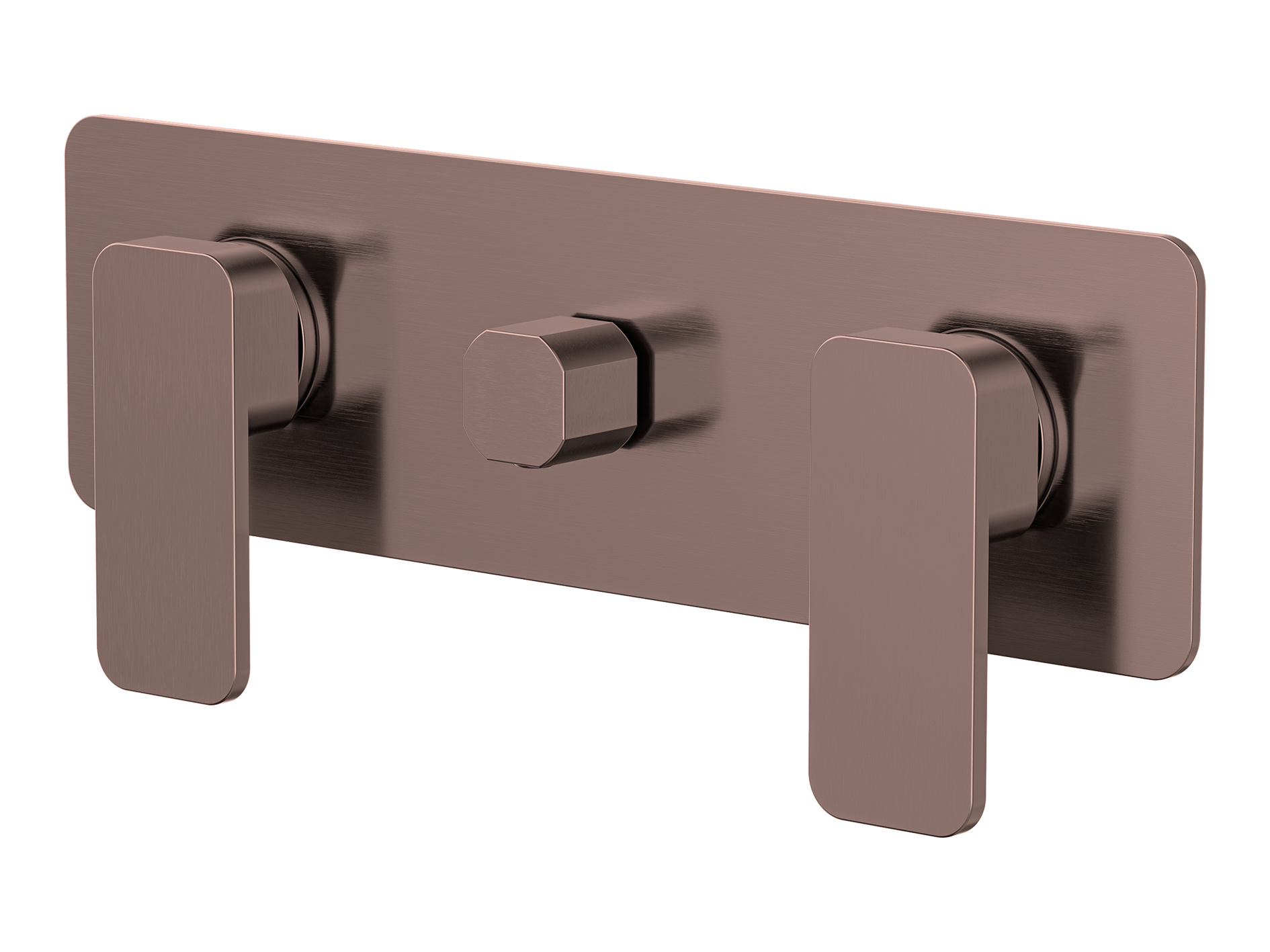 Aspen Twin Shower / Bath Mixer with Centre Diverter LS-AP-308
