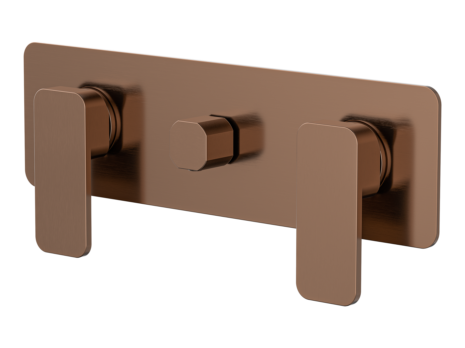 Aspen Twin Shower / Bath Mixer with Centre Diverter LS-AP-308