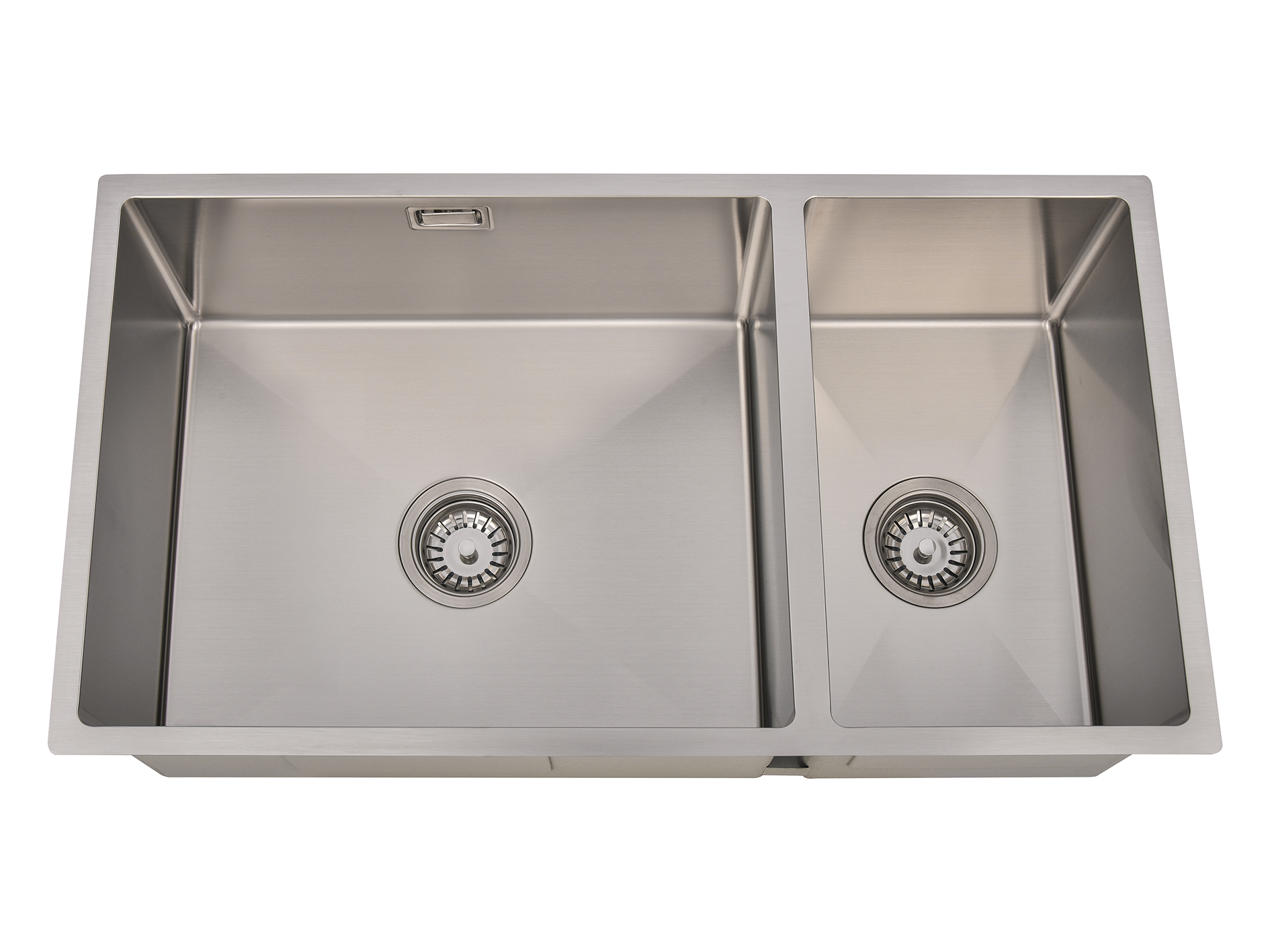 Lushh Hazel VII 1 & 1/2 Bowl Sink with Overflow 815 x 440 x 230mm