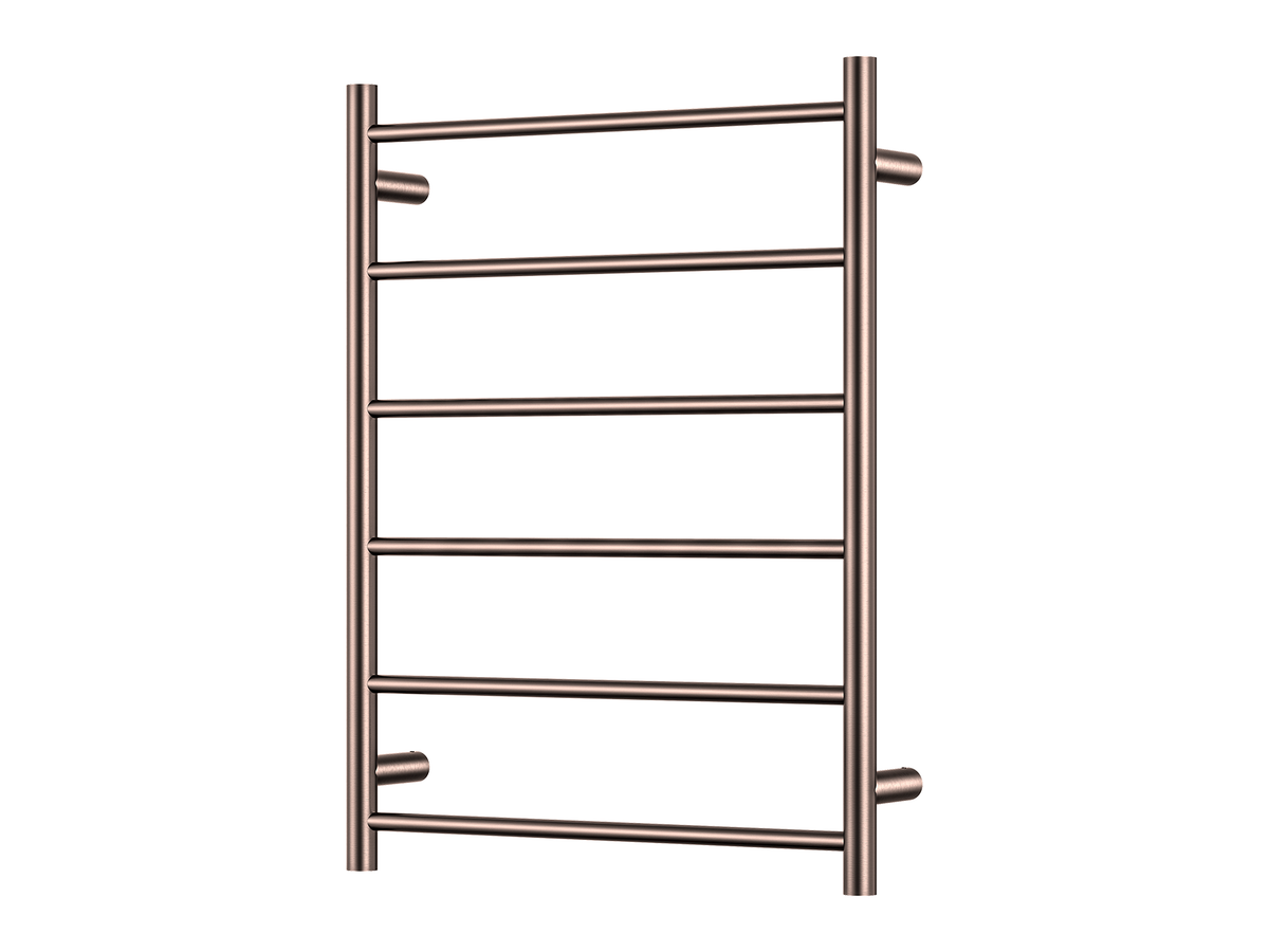 Lushh 600 x 800mm 6 Bar Round Heated Towel Ladder LS-LHTR-68