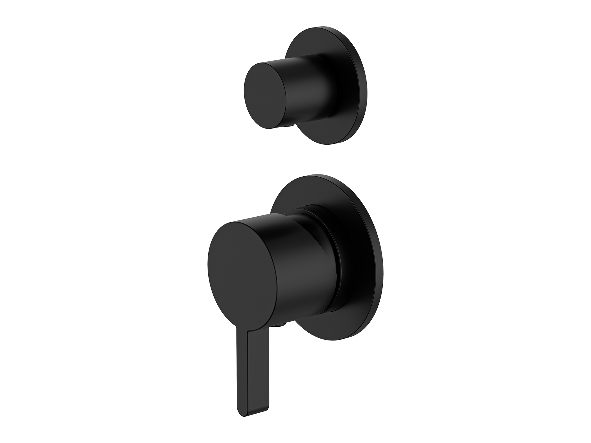 Lotus Wall Diverter Shower/Bath Mixer Separate Plates LS-LO-304