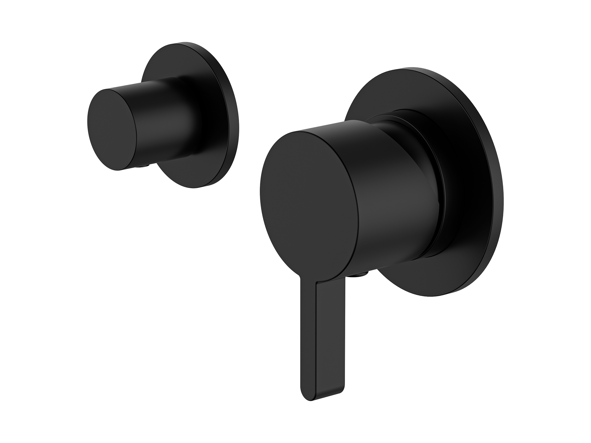 Lotus Horizontal Wall Diverter Shower/Bath Mixer Separate Plates LS-LO-306