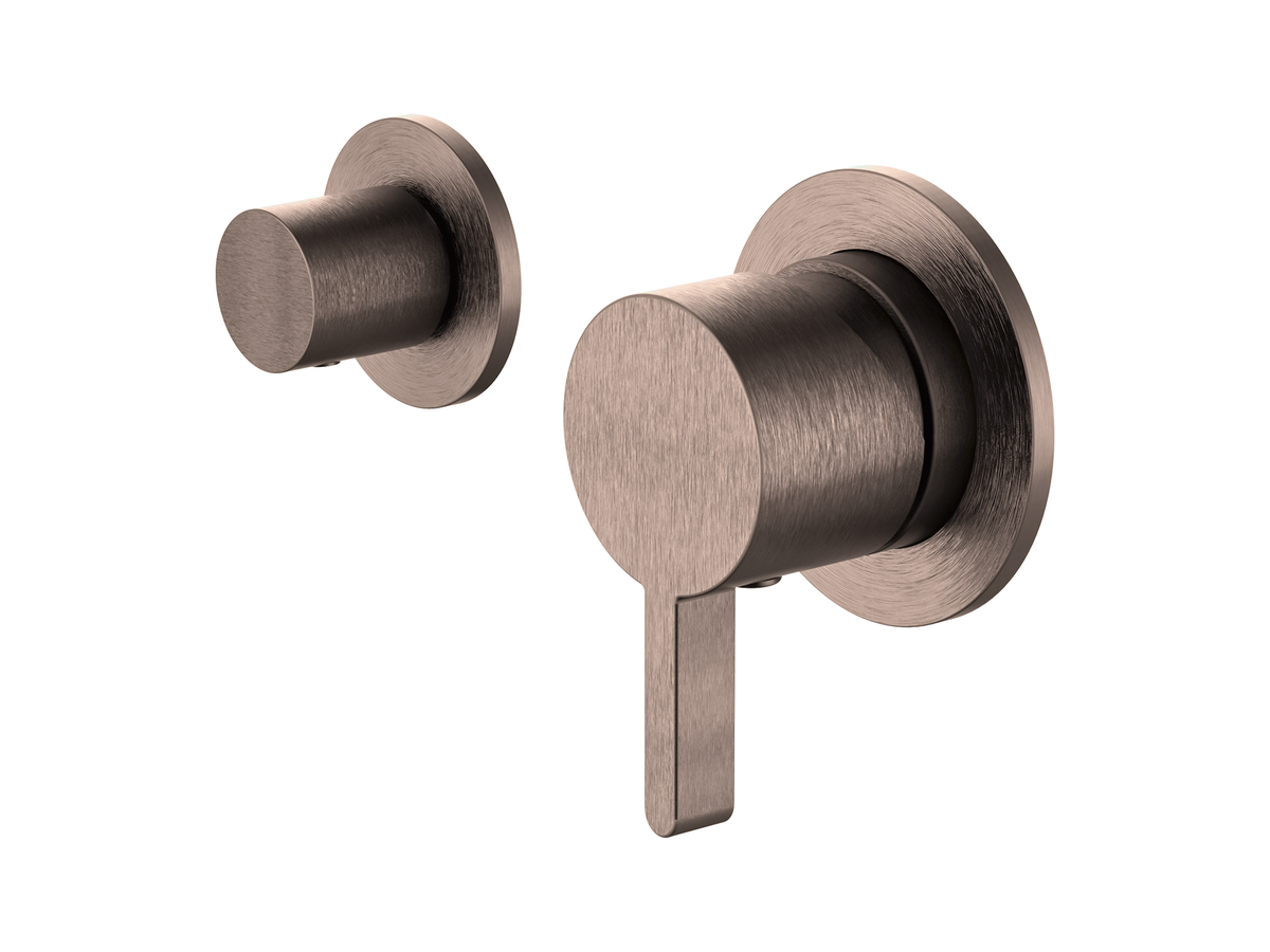 Lotus Horizontal Wall Diverter Shower/Bath Mixer Separate Plates LS-LO-304 / 306