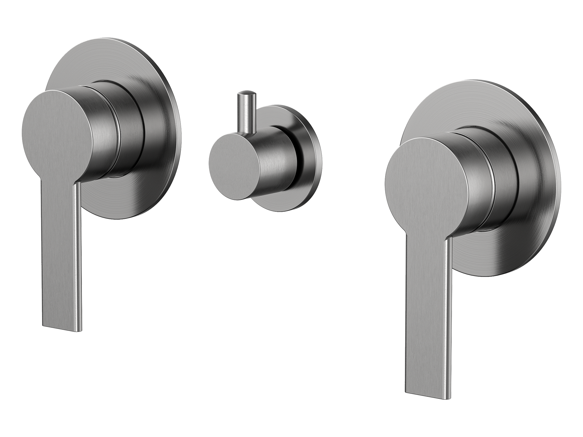 Lilly Pilly Twin Shower / Bath Mixer with Centre Diverter LS-LP-308