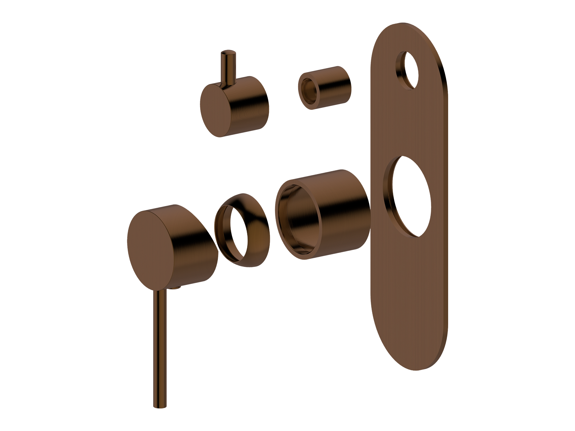 Lushh Maple Wall Diverter Shower/Bath Mixer LS-MP-304