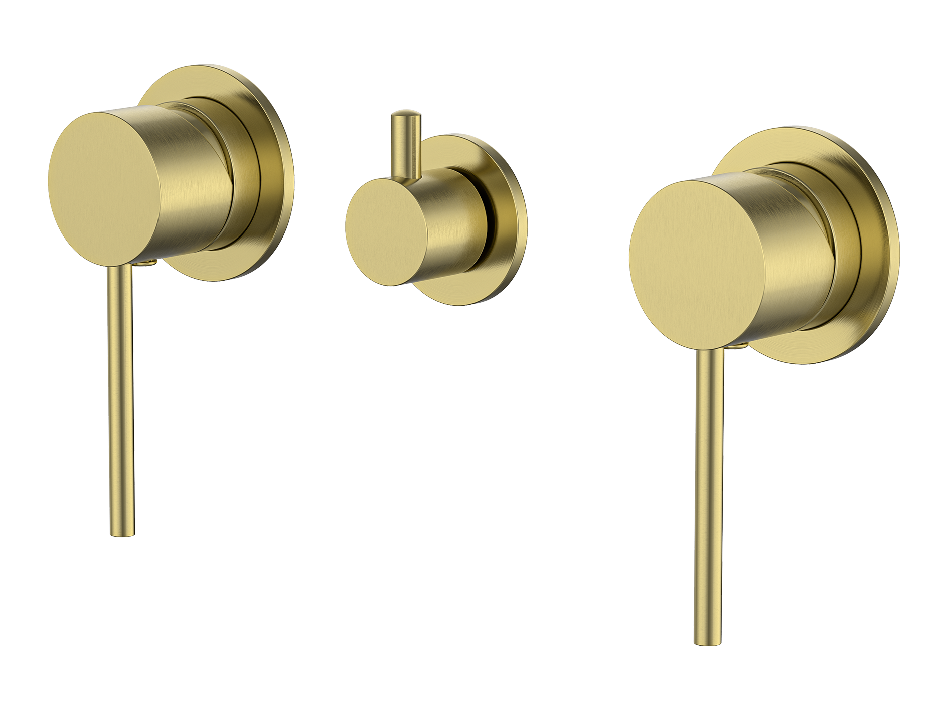 Maple Twin Shower / Bath Mixer with Centre Diverter LS-MP-308