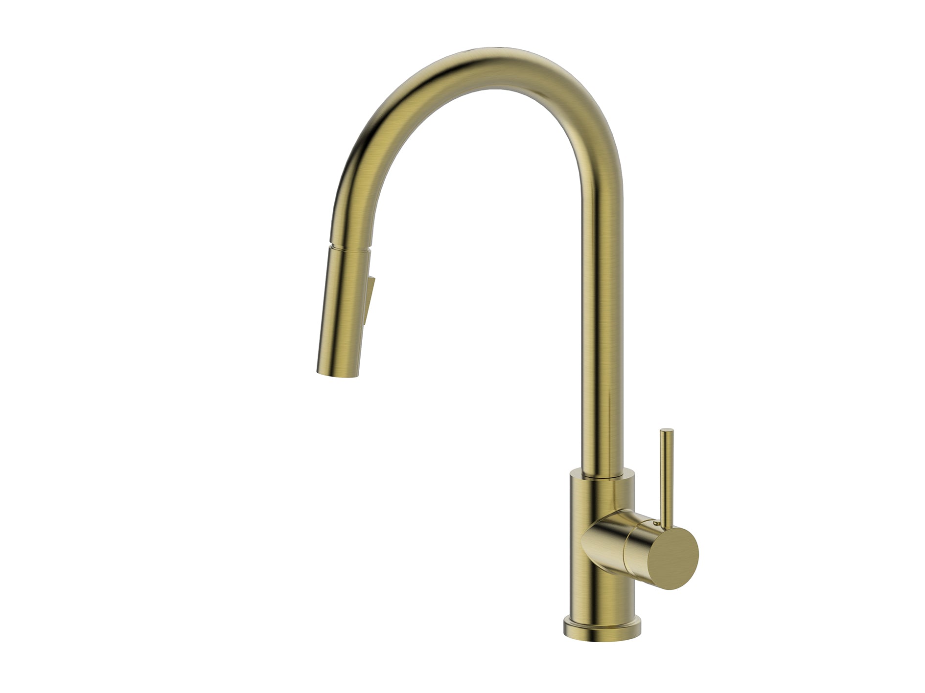 Lushh Maple Gooseneck Pullout Sink Mixer with Vegie Spray LS-MP-POSMV