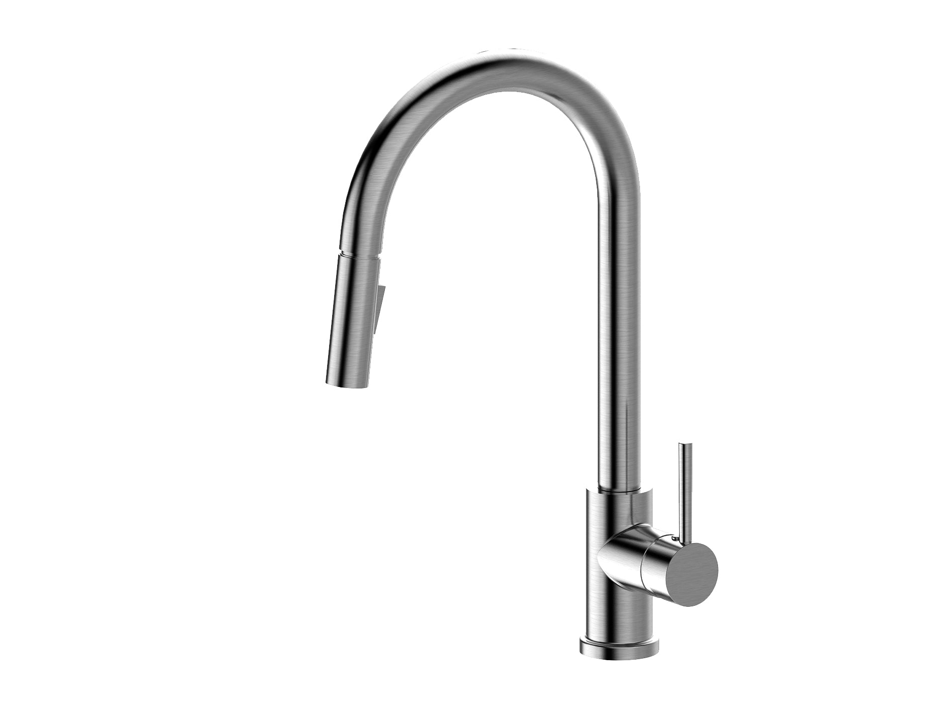 Lushh Maple Gooseneck Pullout Sink Mixer with Vegie Spray LS-MP-POSMV