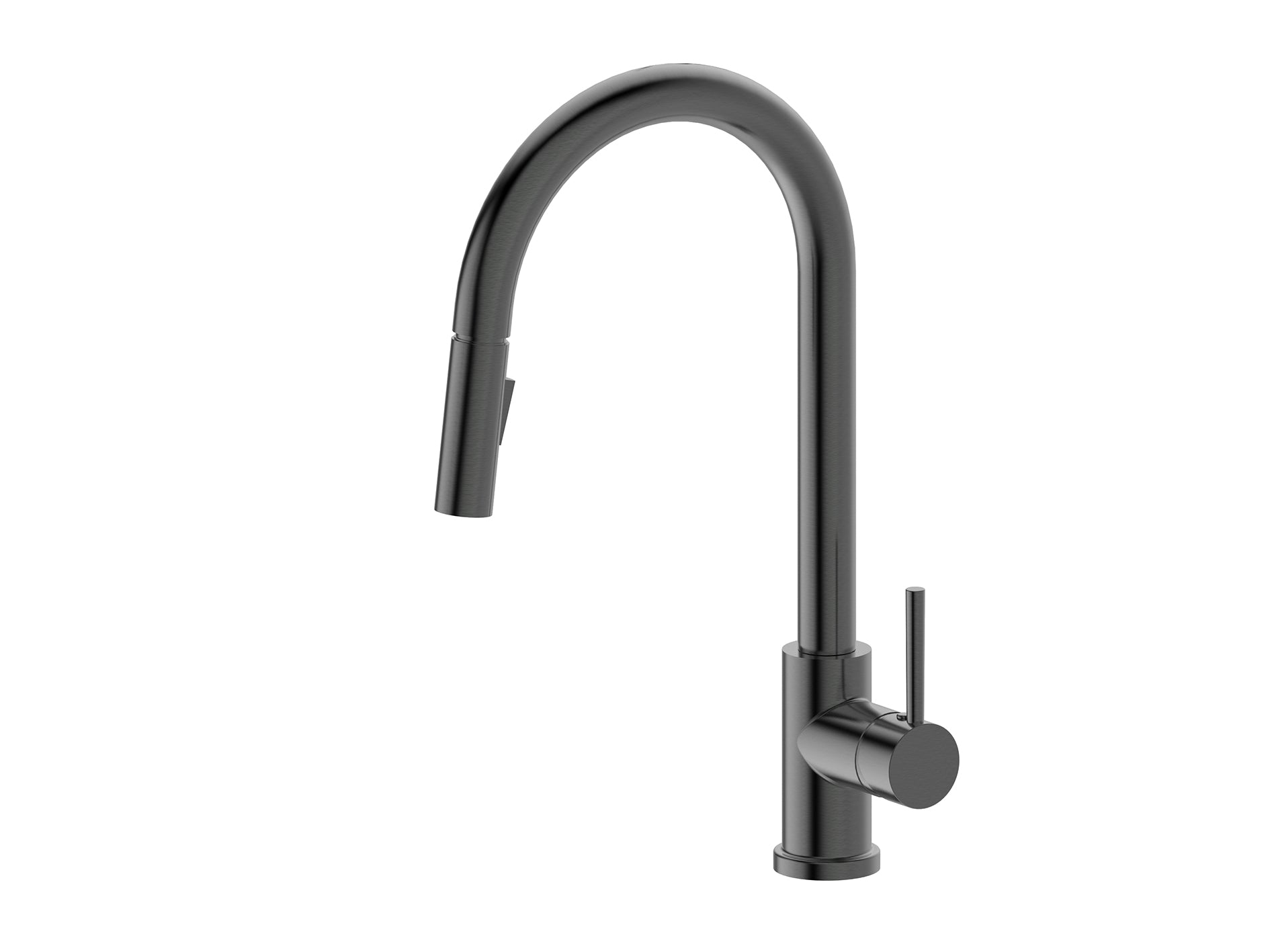 Lushh Maple Gooseneck Pullout Sink Mixer with Vegie Spray LS-MP-POSMV