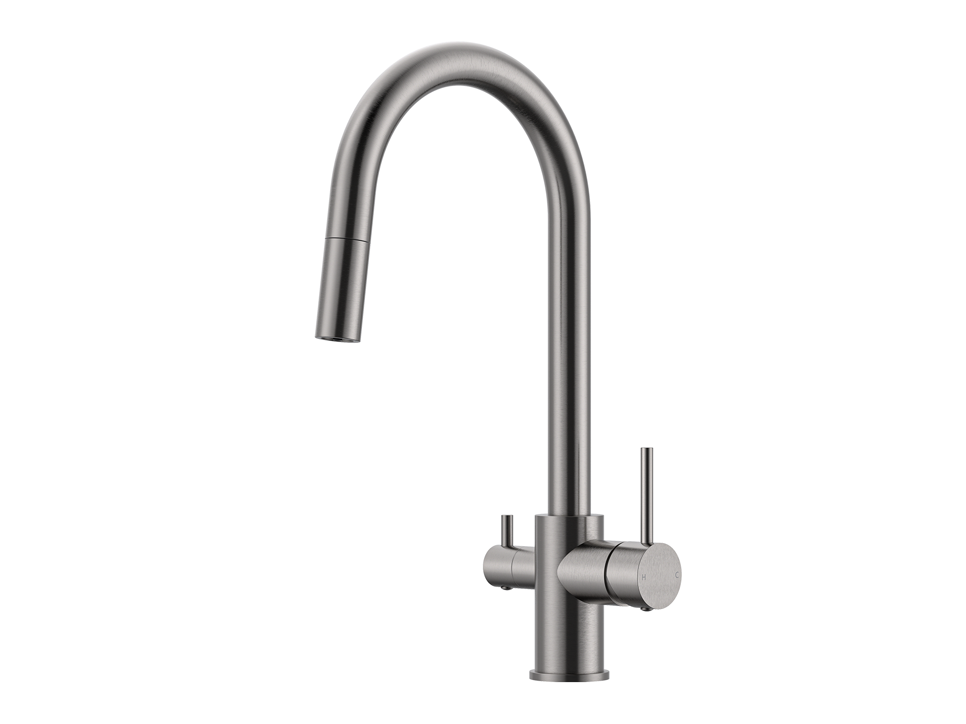 Lushh Maple 3-Way Pullout Gooseneck Filter Sink Mixer LS-MP-WFPOSM