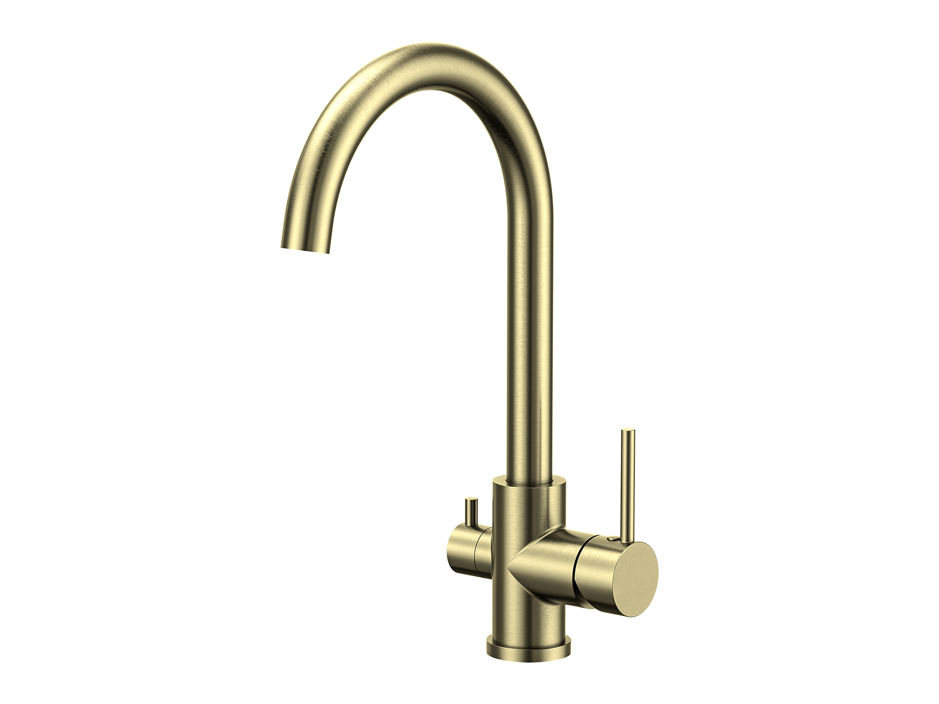 Lushh Maple 3-Way Gooseneck Filter Sink Mixer LS-MP-WFSM
