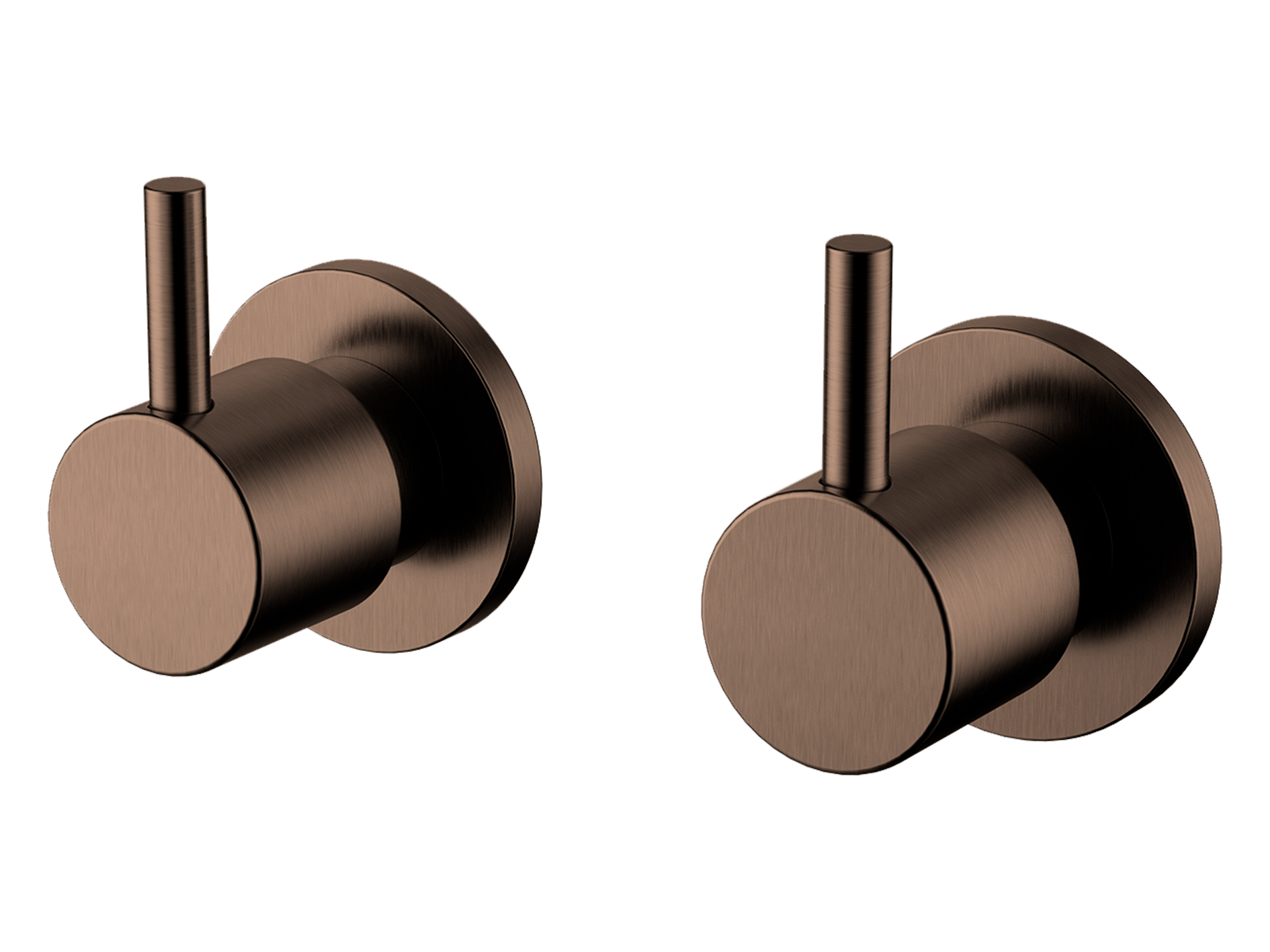 Lushh Maple Pin Lever 1/4 Turn Wall Top Assemblies LS-MP-WTP