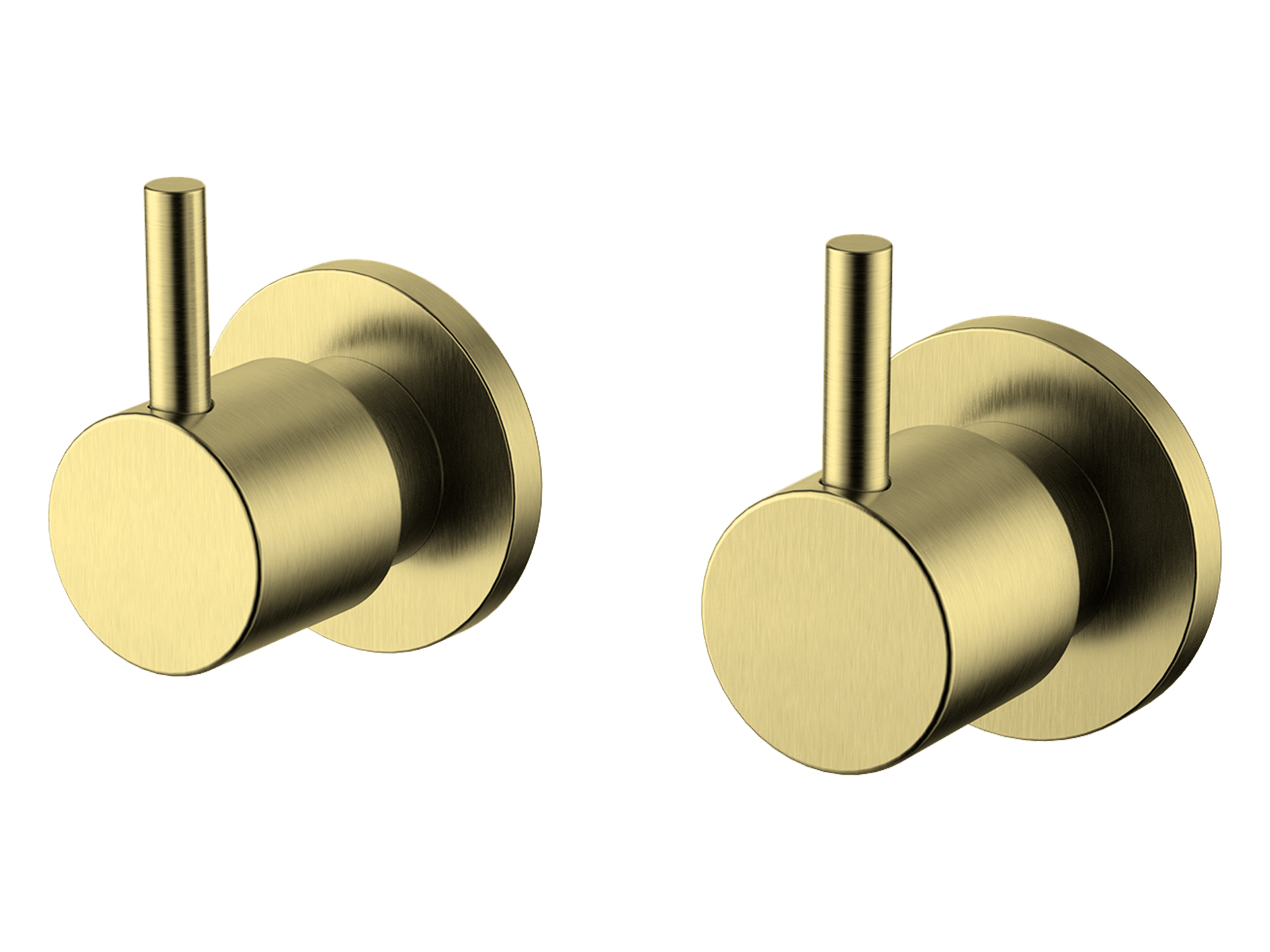 Lushh Maple Pin Lever 1/4 Turn Wall Top Assemblies LS-MP-WTP