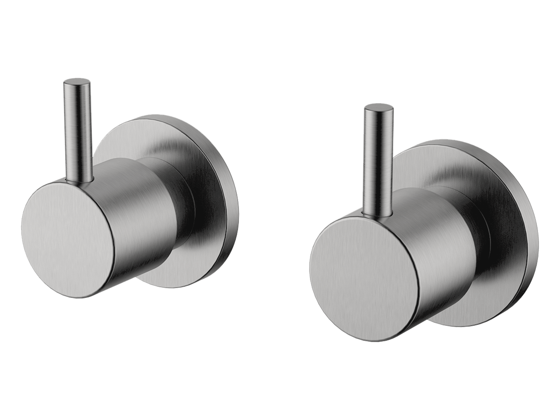 Lushh Maple Pin Lever 1/4 Turn Wall Top Assemblies LS-MP-WTP