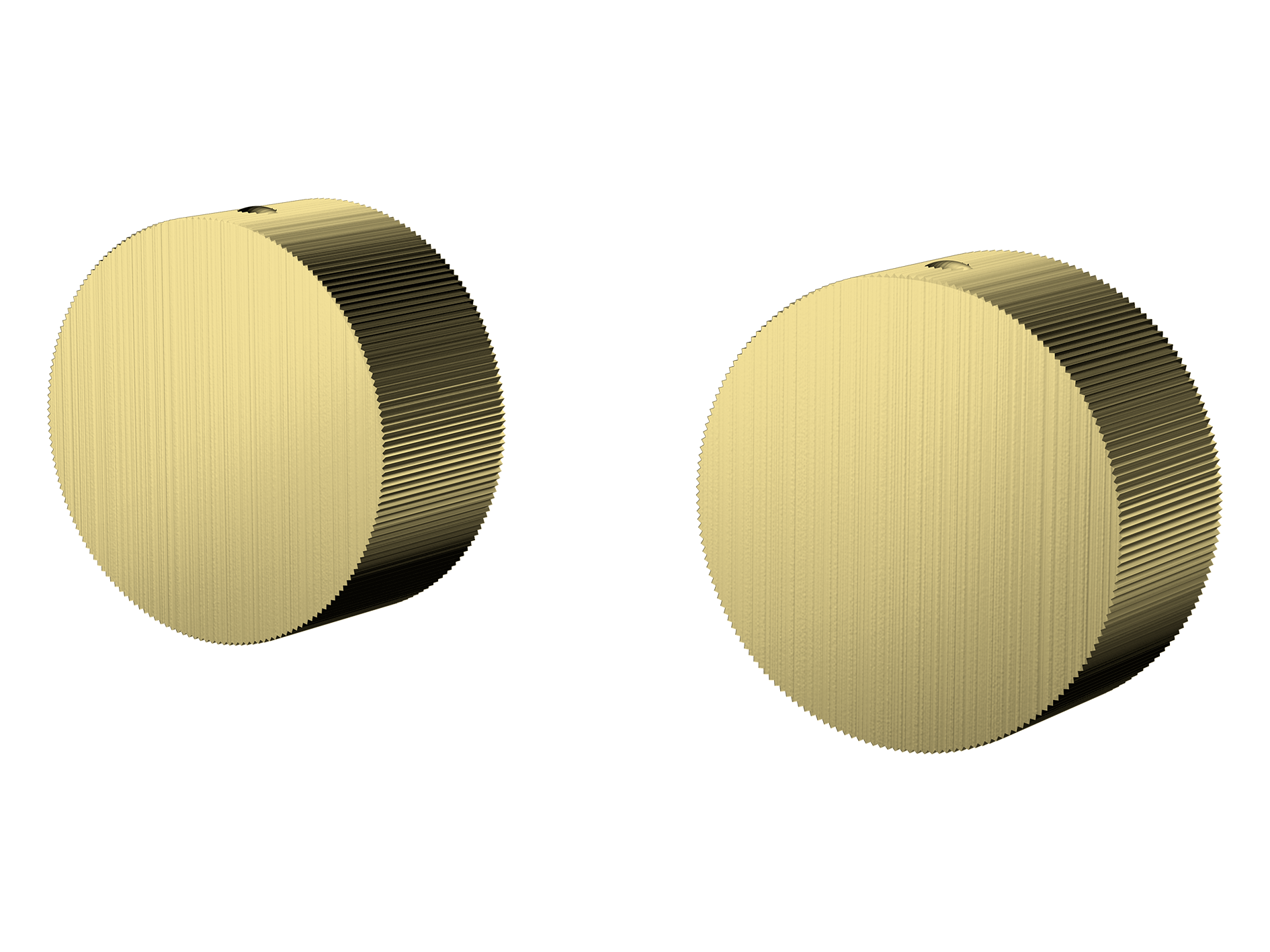 Lushh Maple Round 1/4 Turn Wall Top Assemblies LS-MP-WTR