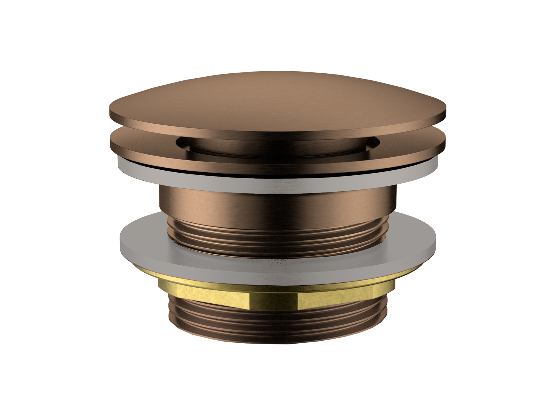 Lushh 40mm Bath Pop-Up No Overflow Mushroom Waste LS-P&W-BTH