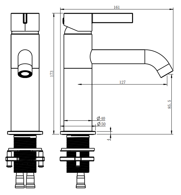 Lushh Sakura Basin Mixer LS-SA-301