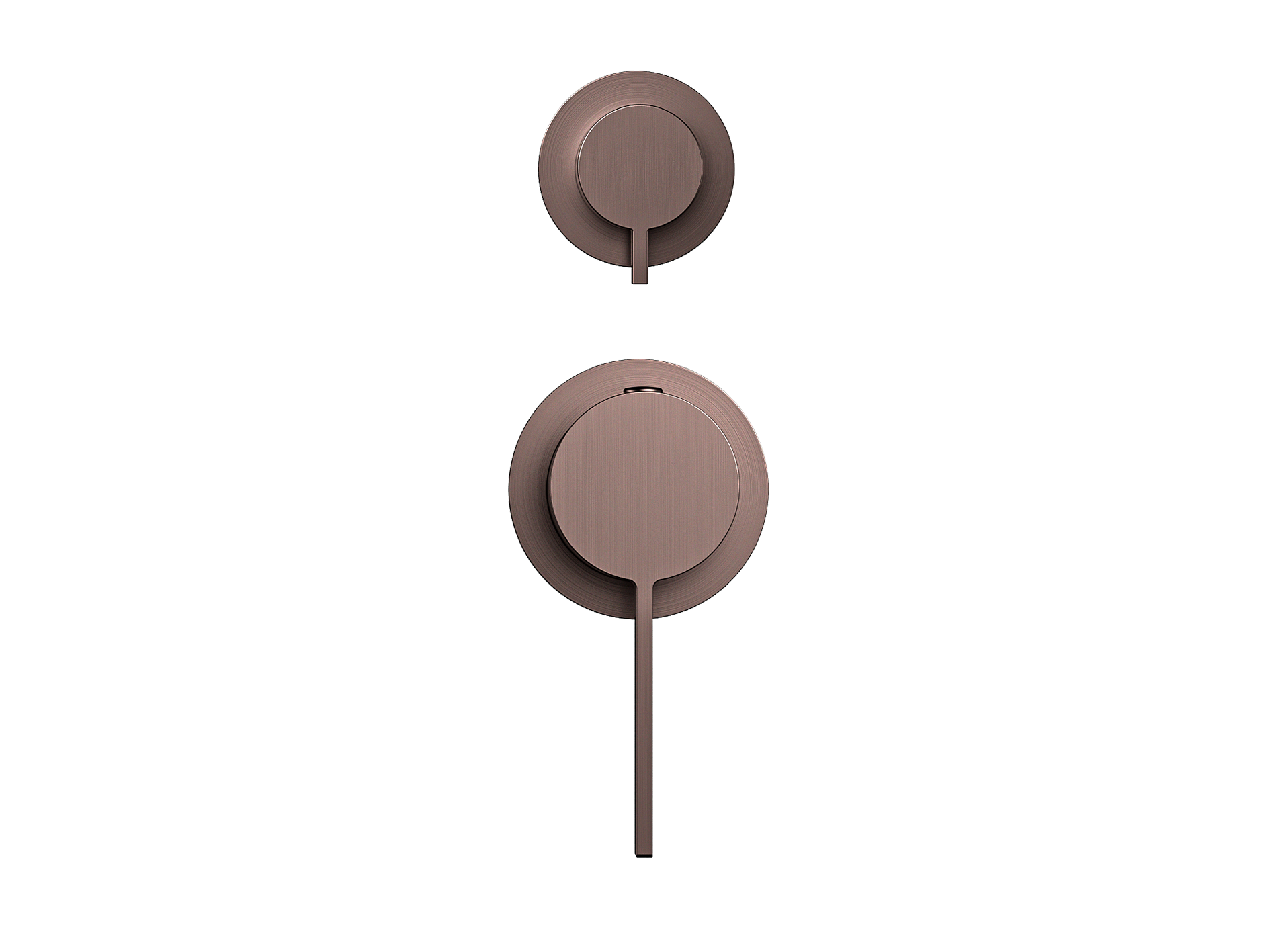 Lushh Sakura Wall Diverter Shower/Bath Mixer Separate Plates LS-SA-304SP