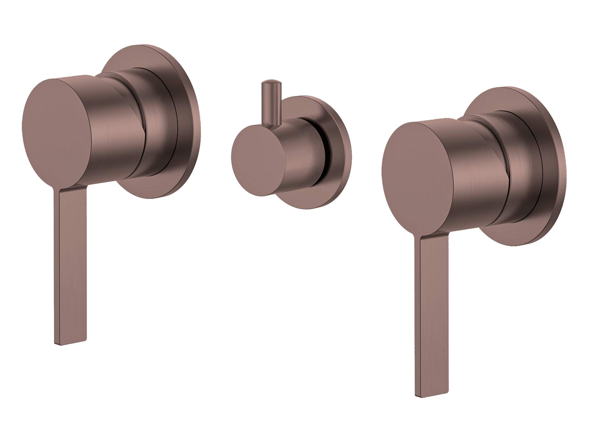 Sakura Twin Shower / Bath Mixer with Centre Diverter LS-SA-308