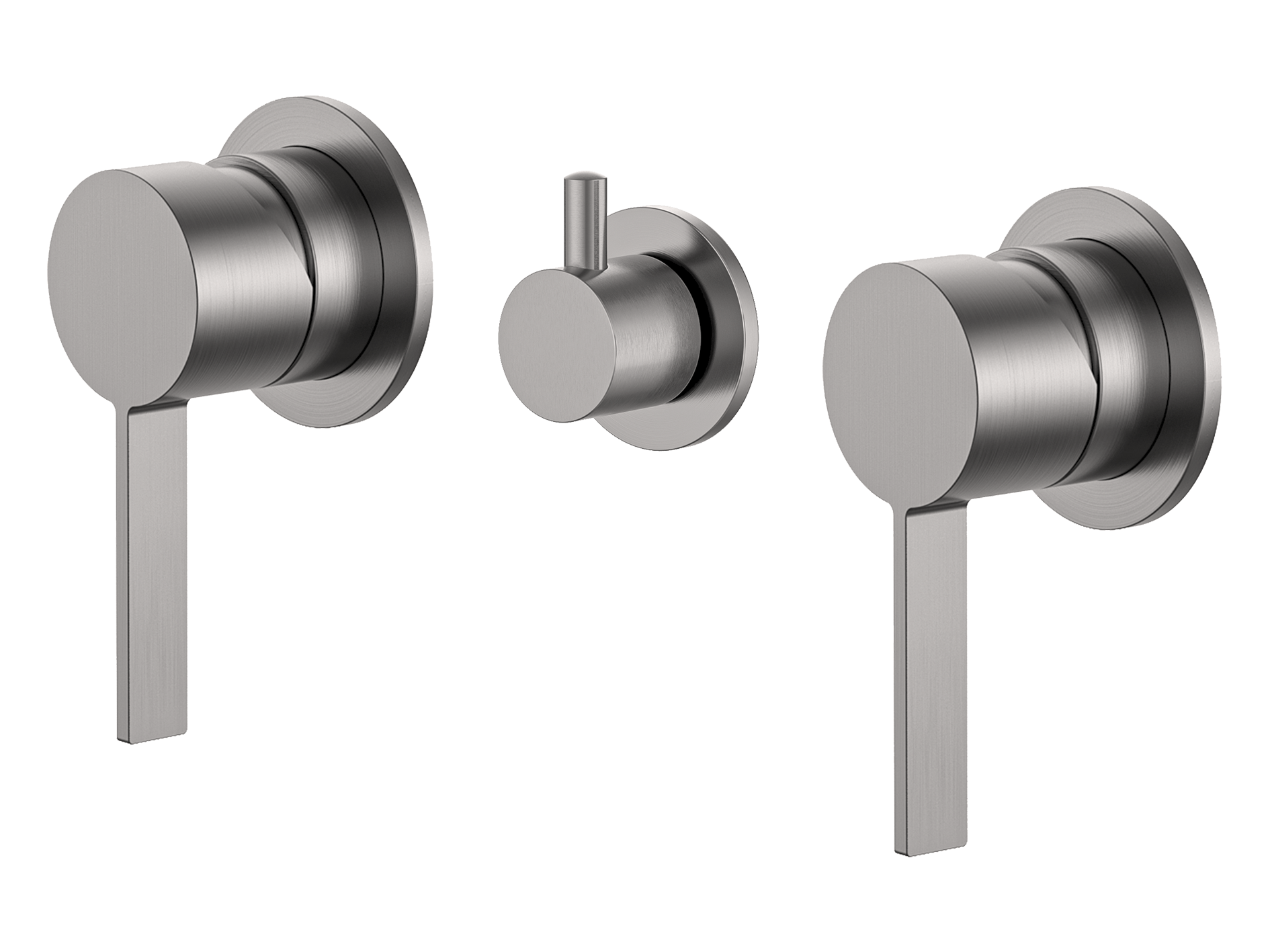 Sakura Twin Shower / Bath Mixer with Centre Diverter LS-SA-308