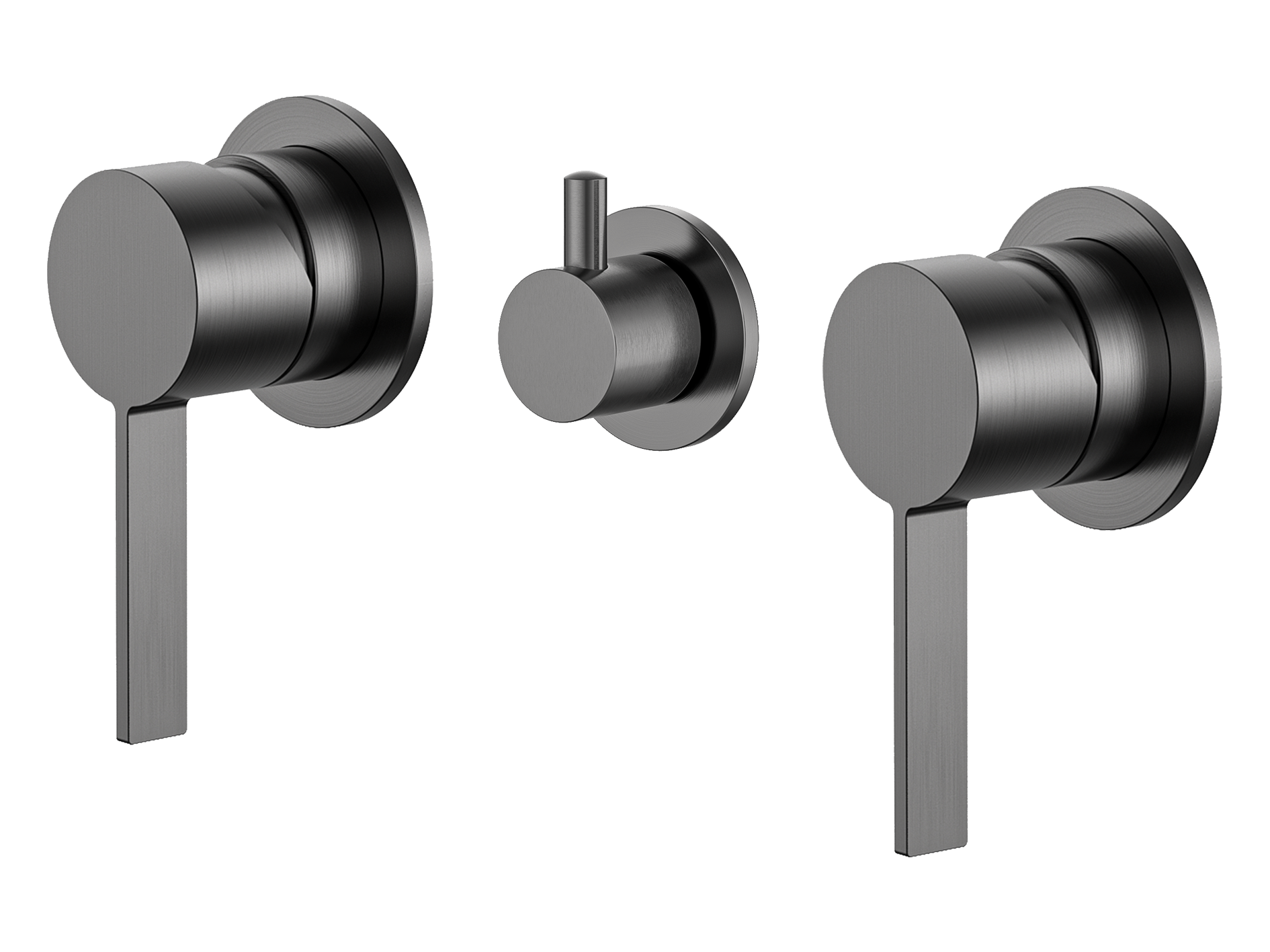 Sakura Twin Shower / Bath Mixer with Centre Diverter LS-SA-308