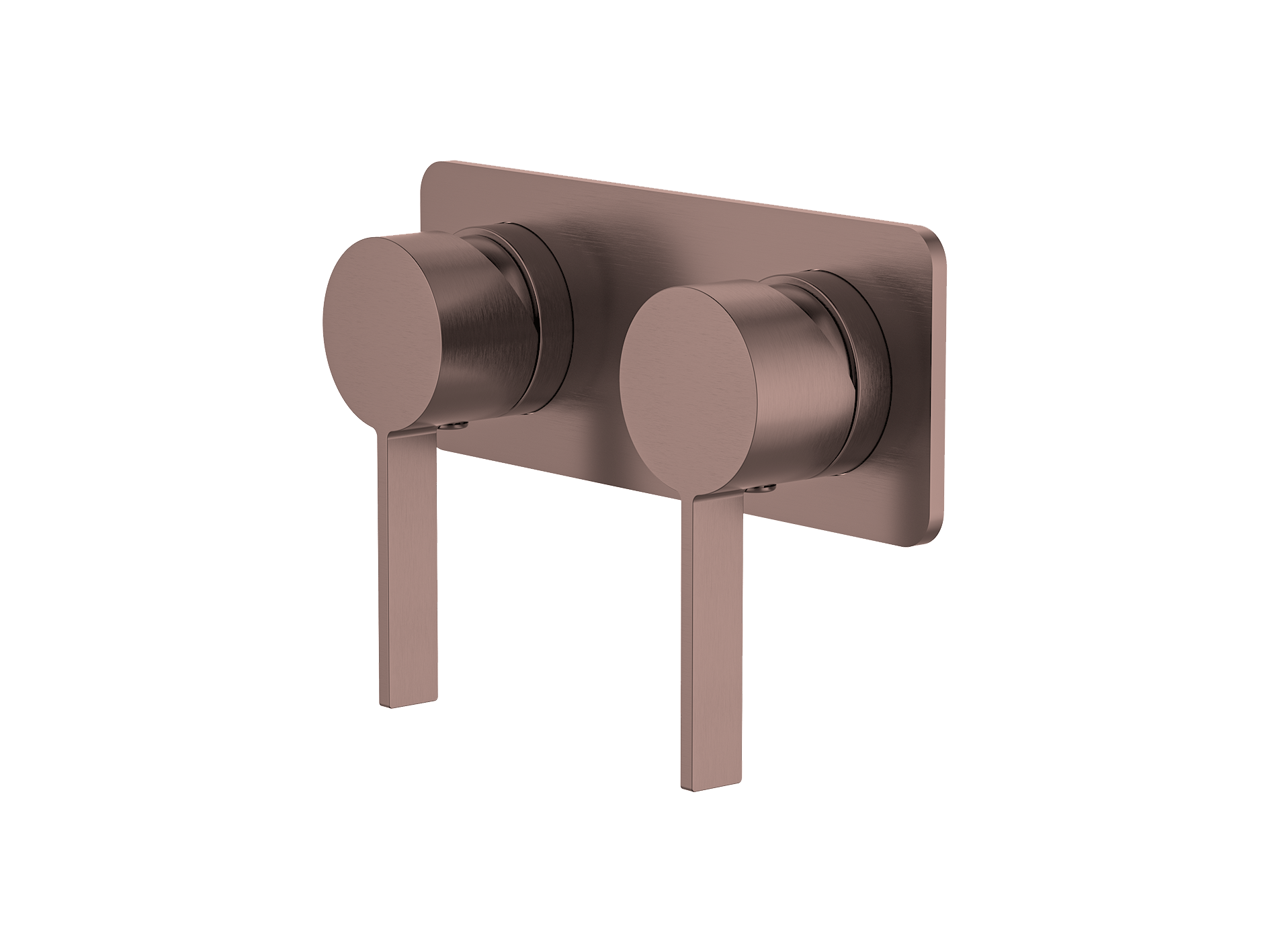 Lushh Sakura Twin Shower/Bath Mixer Square Plate LS-SA-333S