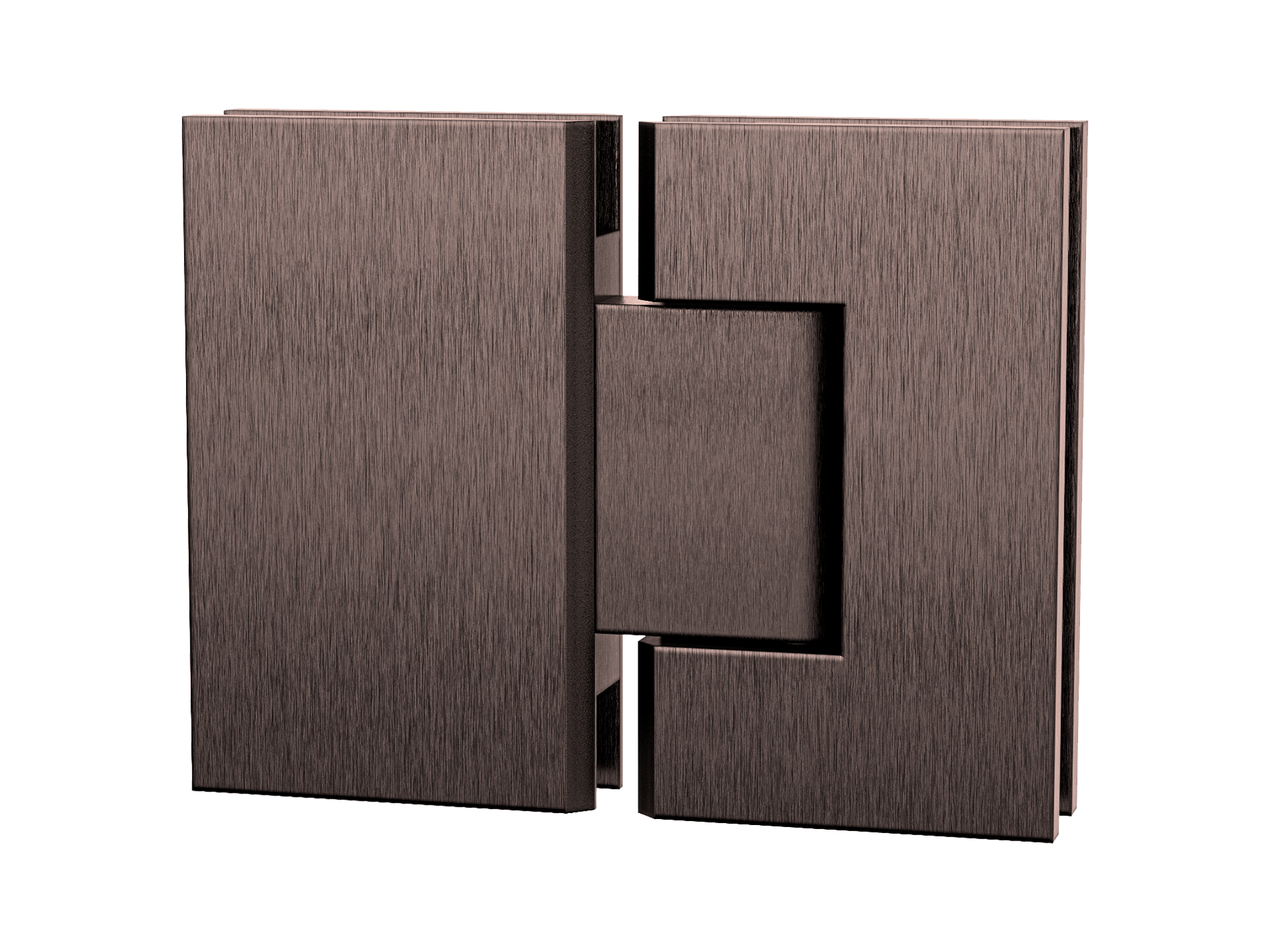 Lushh Glass to Glass Shower Screen Hinge Chrome