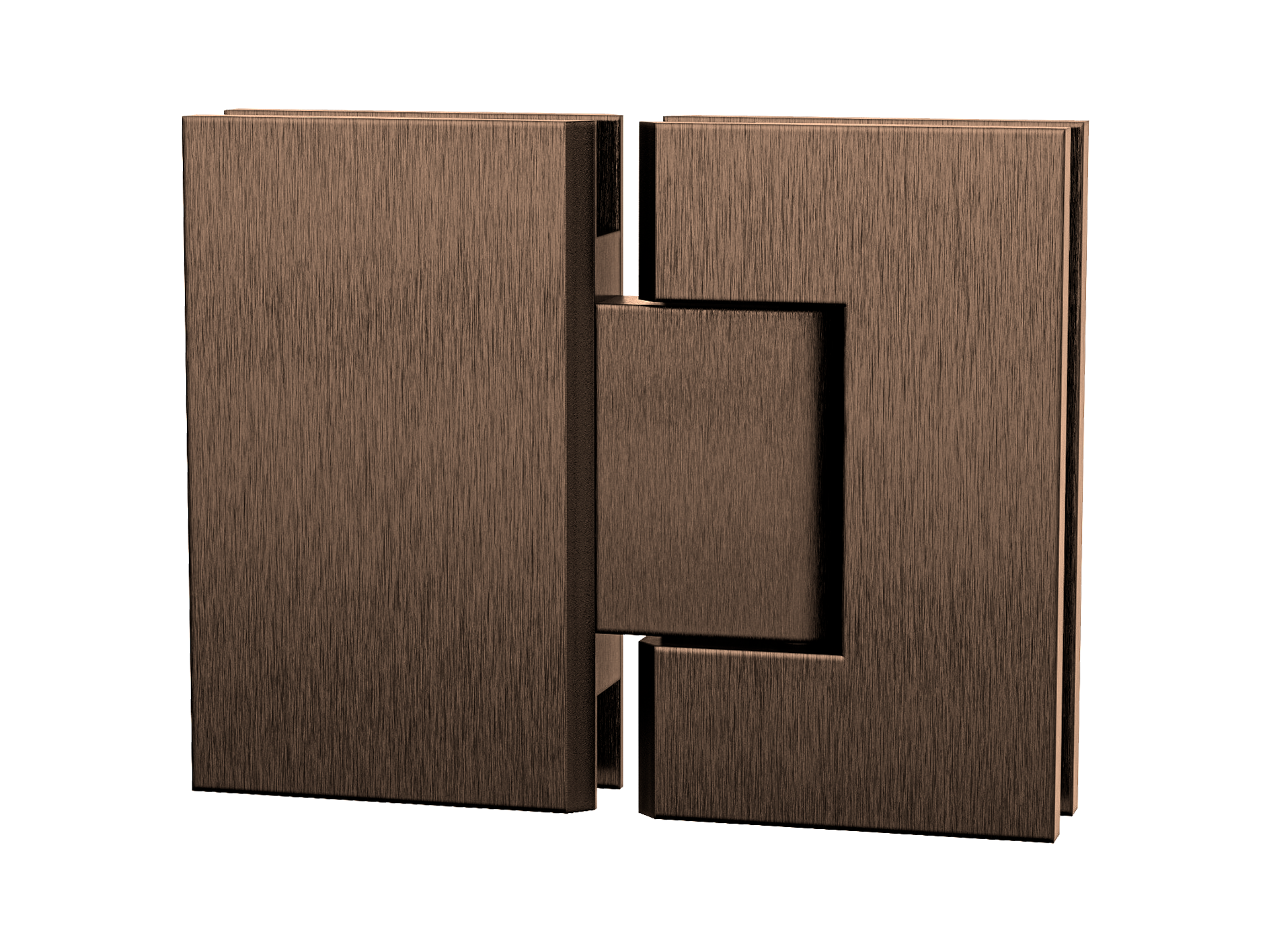 Lushh Glass to Glass Shower Screen Hinge Chrome
