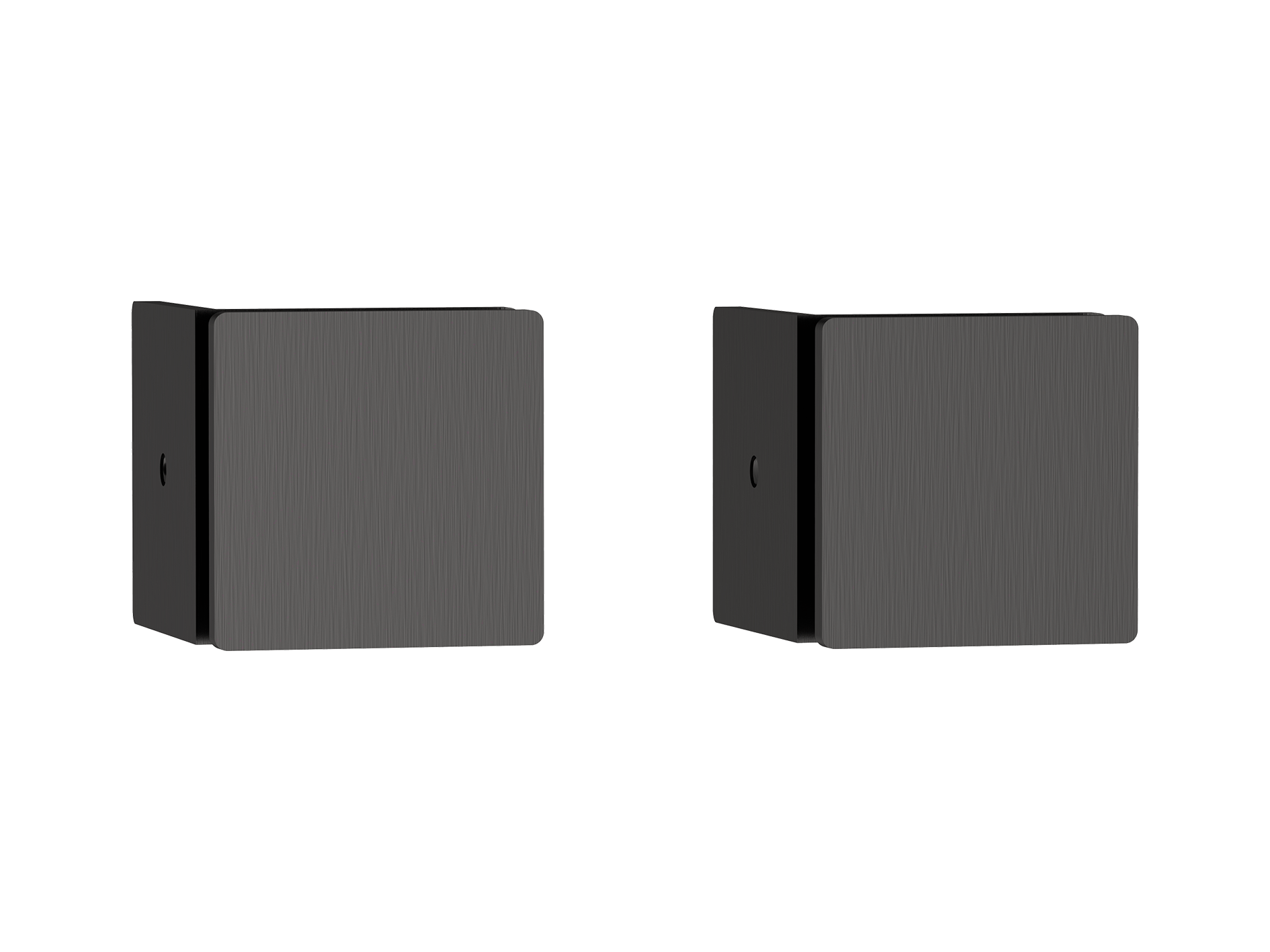 Lushh 90 Degree Glass to Wall Shower Screen Brackets LS-SC-WB