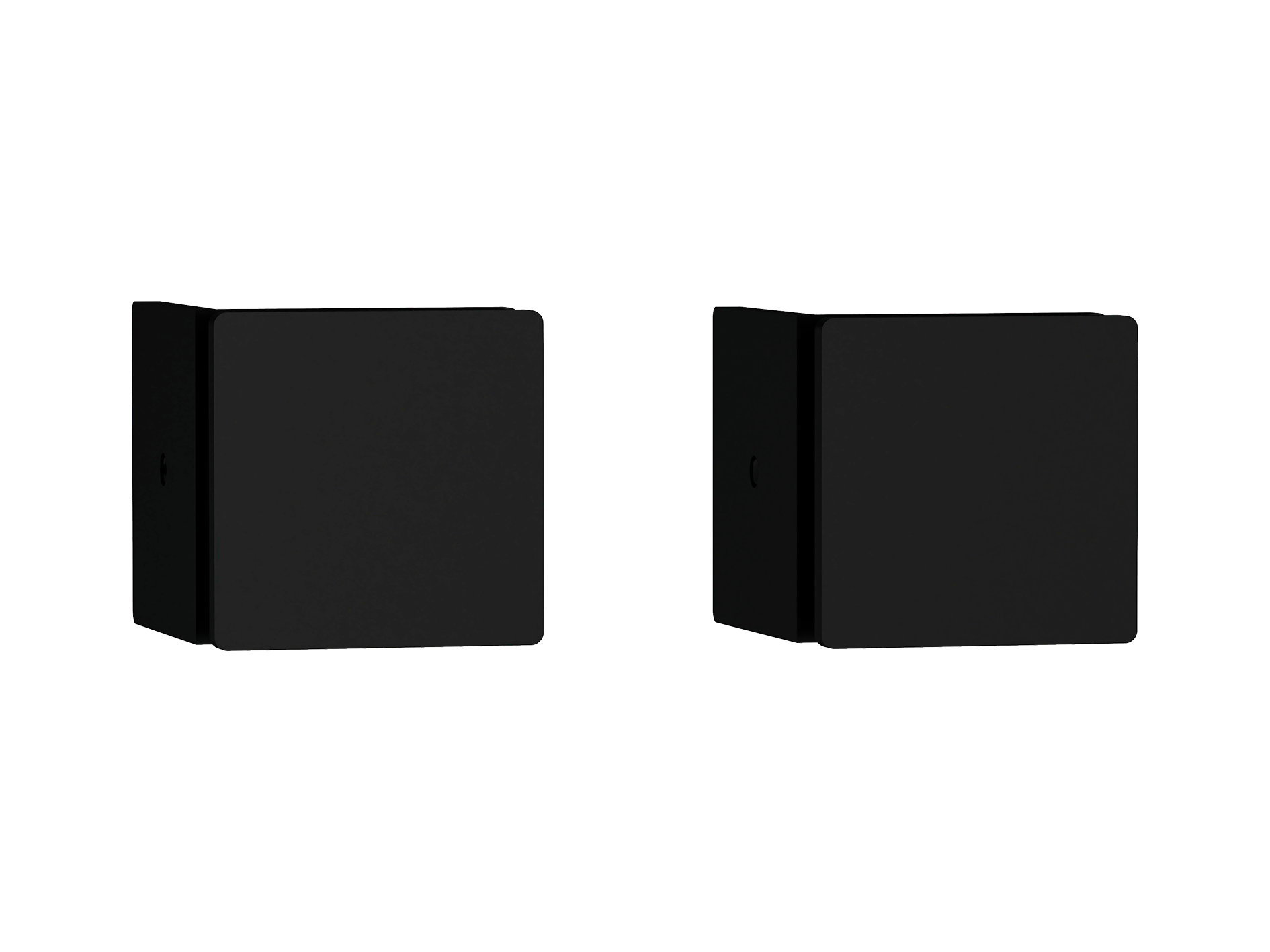 Lushh 90 Degree Glass to Wall Shower Screen Brackets LS-SC-WB