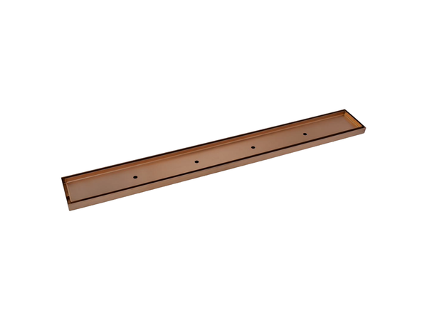 Lushh Stainless Steel Tile Insert Brushed Copper