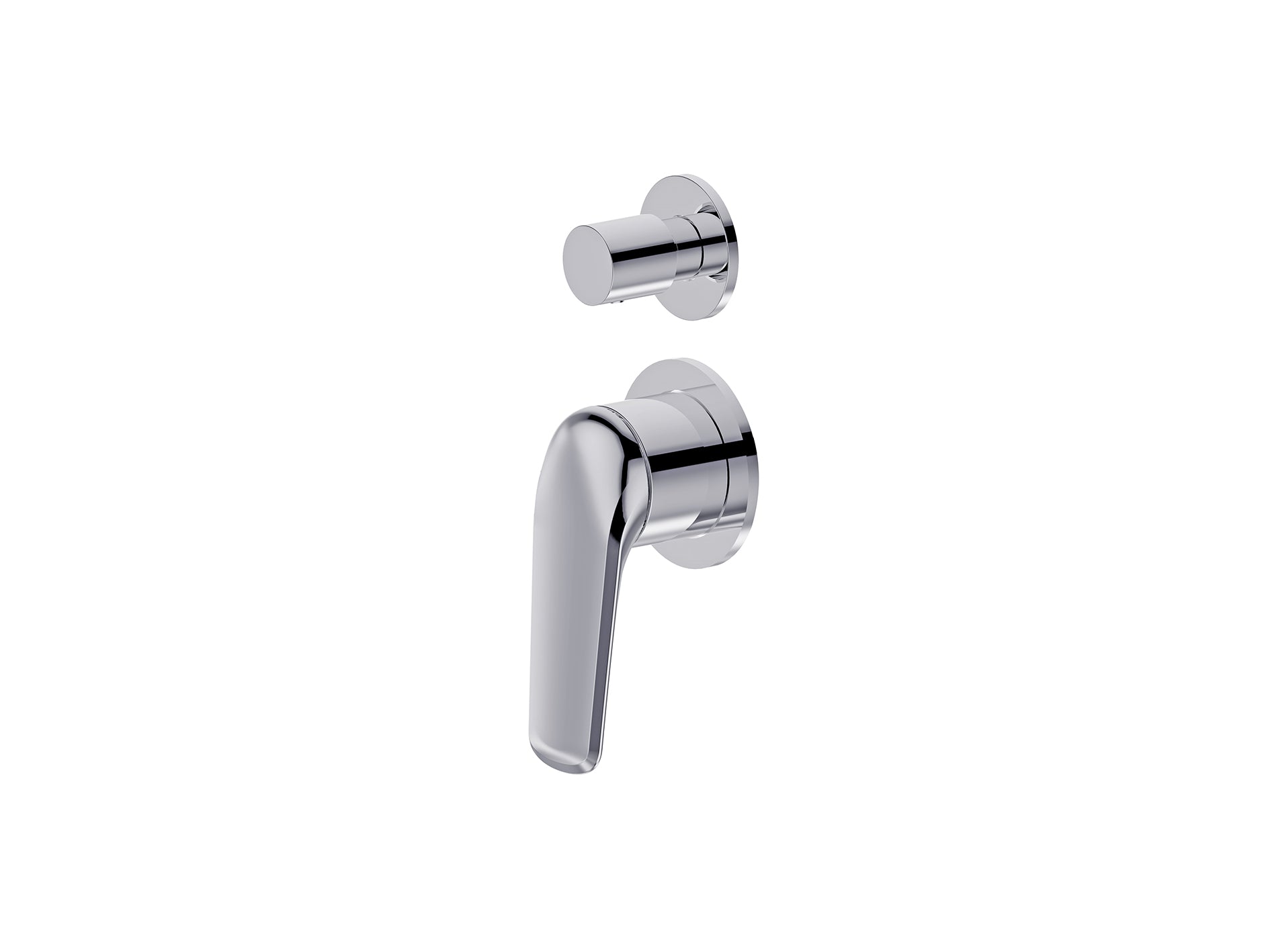 Lushh Sequoia Wall Shower/Bath Diverter Mixer Round Plate LS-SQ-304R