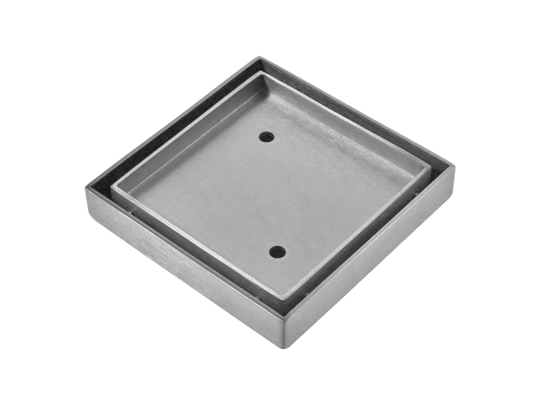 Lushh 115 x 115mm SS304 Tile Insert Floor Grate LS-TL-304-90