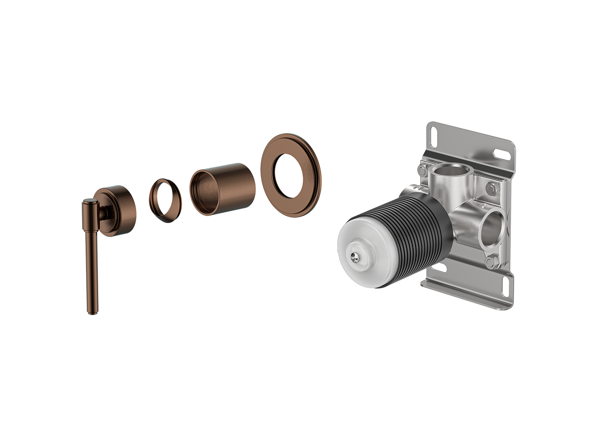 Lushh Wollemi Wall Shower/Bath Mixer
