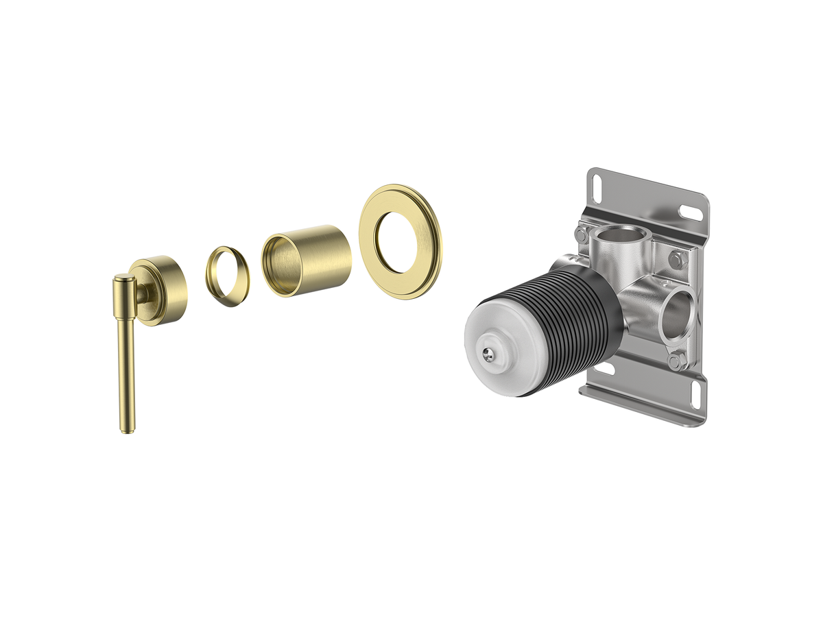 Lushh Wollemi Wall Shower/Bath Mixer